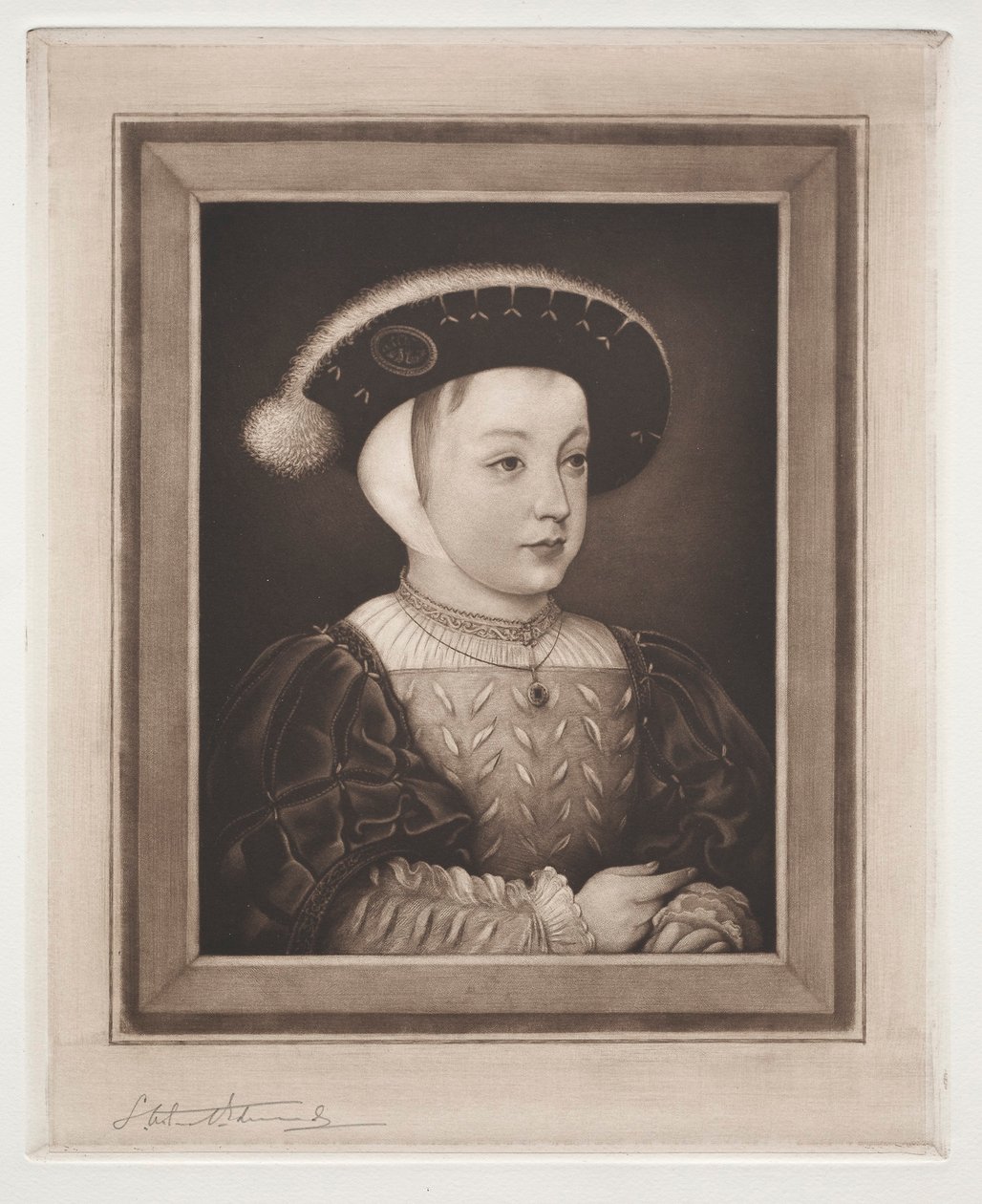 Francesco II Delfino di Francia, XIX-XX secolo da Samuel Arlent Edwards