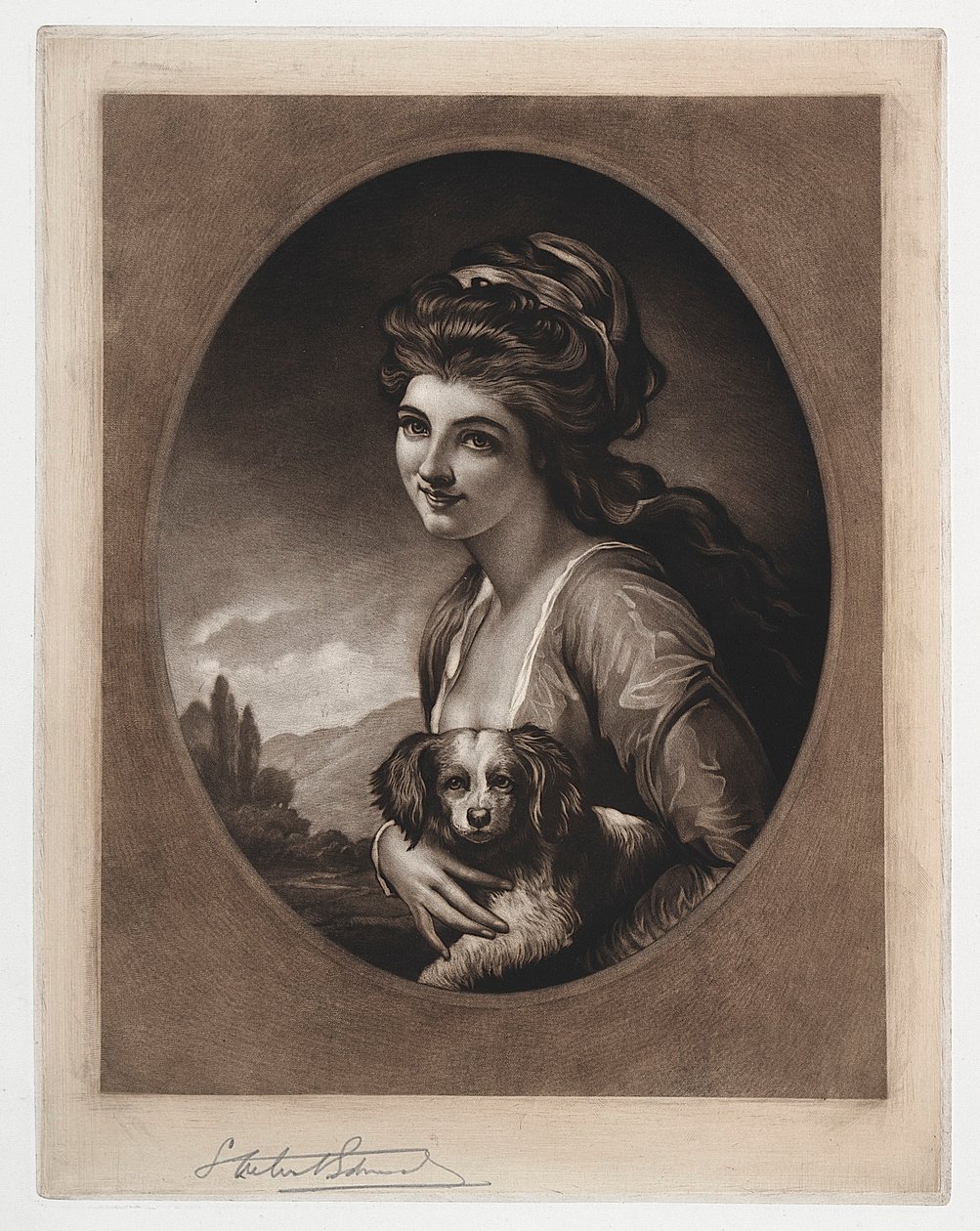 Lady Hamilton come Natura, XIX-XX secolo da Samuel Arlent Edwards