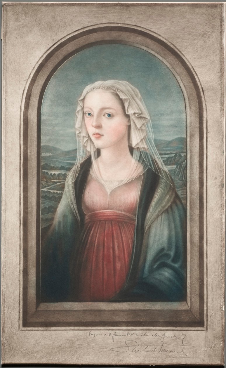 Madonna, XIX-XX secolo da Samuel Arlent Edwards