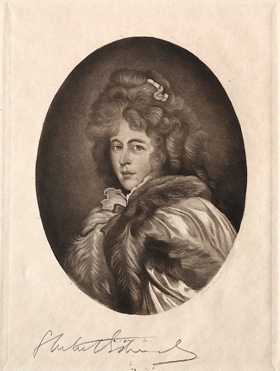Miss Farren, contessa di Derby, XIX-XX secolo da Samuel Arlent Edwards