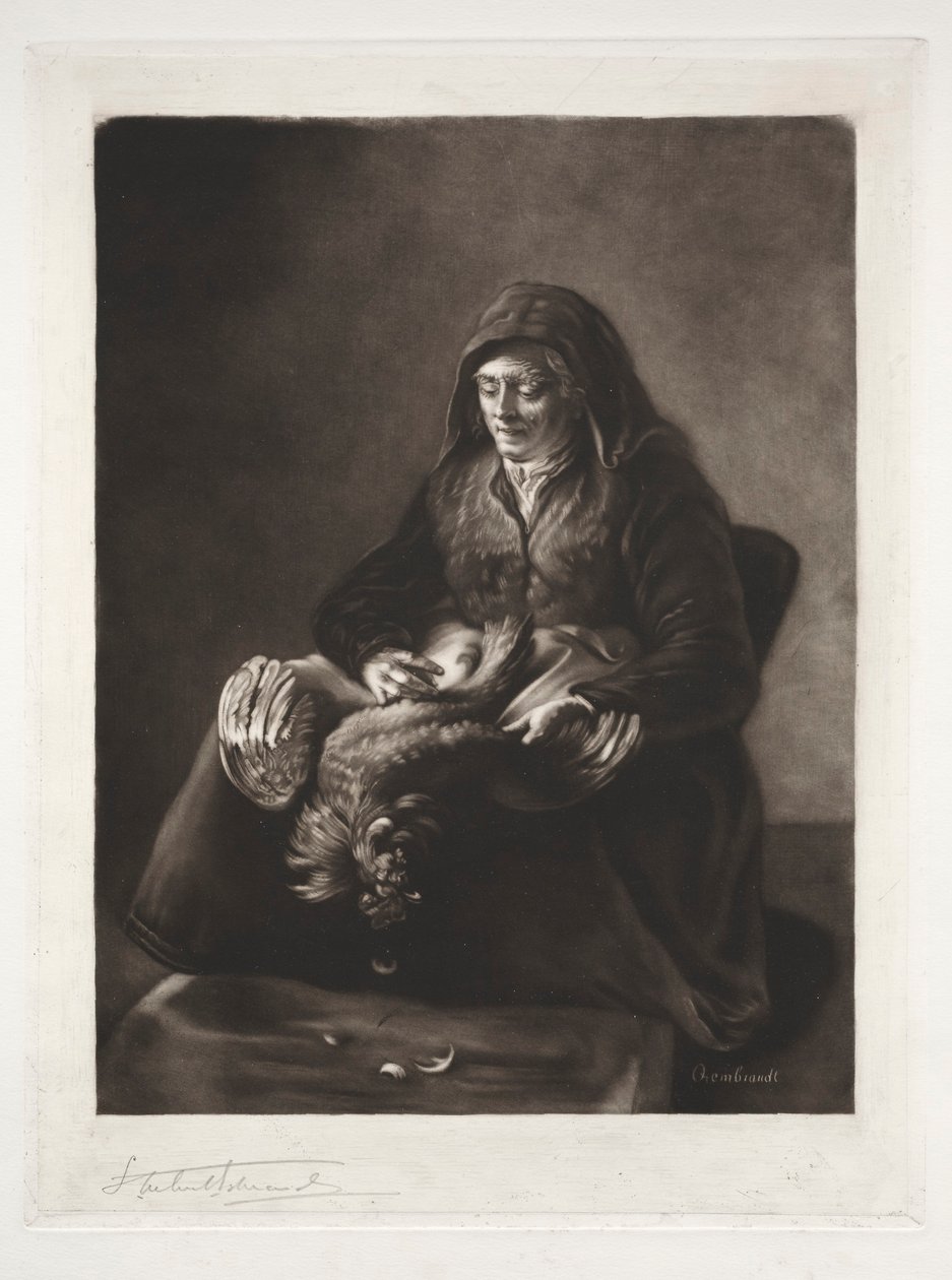 La Madre di Rembrandt da Samuel Arlent Edwards