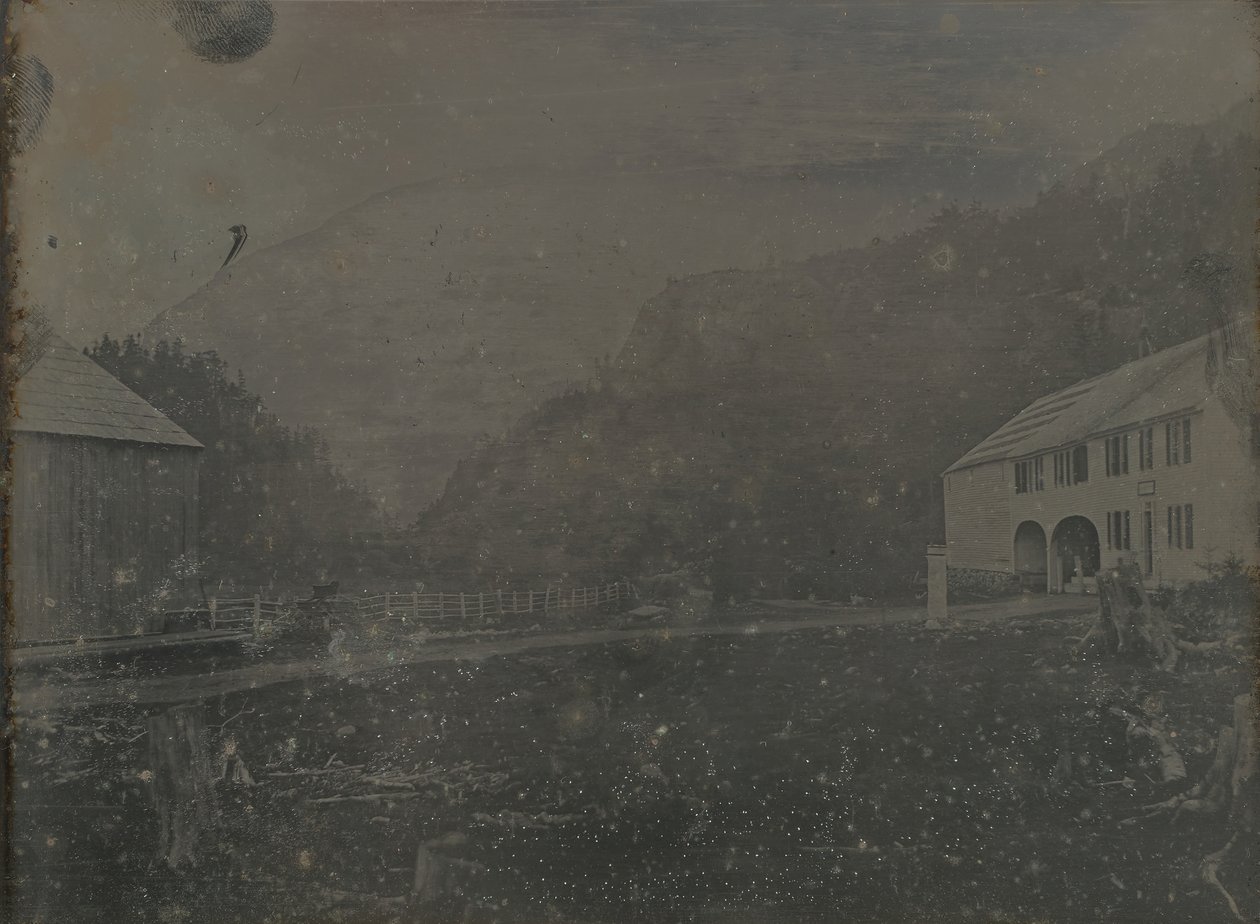 Casa e fienile senza titolo da Samuel Bemis
