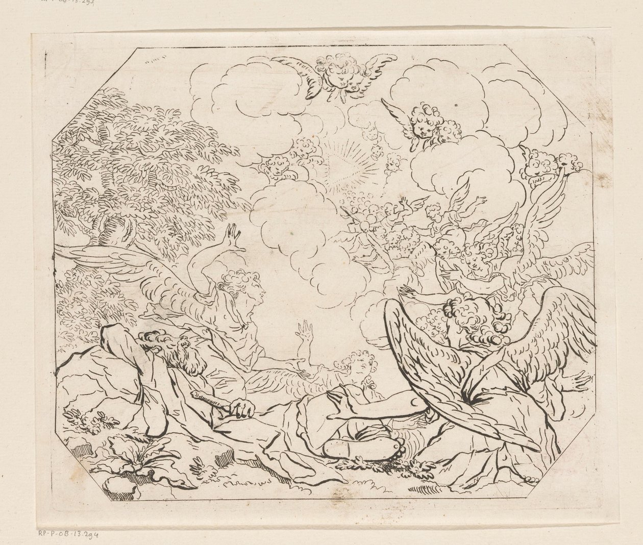 Il sogno di Giacobbe da Samuel Bottschild