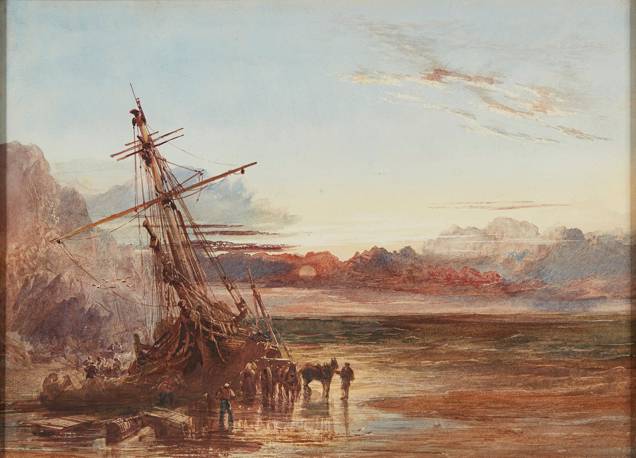 Scarico del Relitto da Samuel Bough
