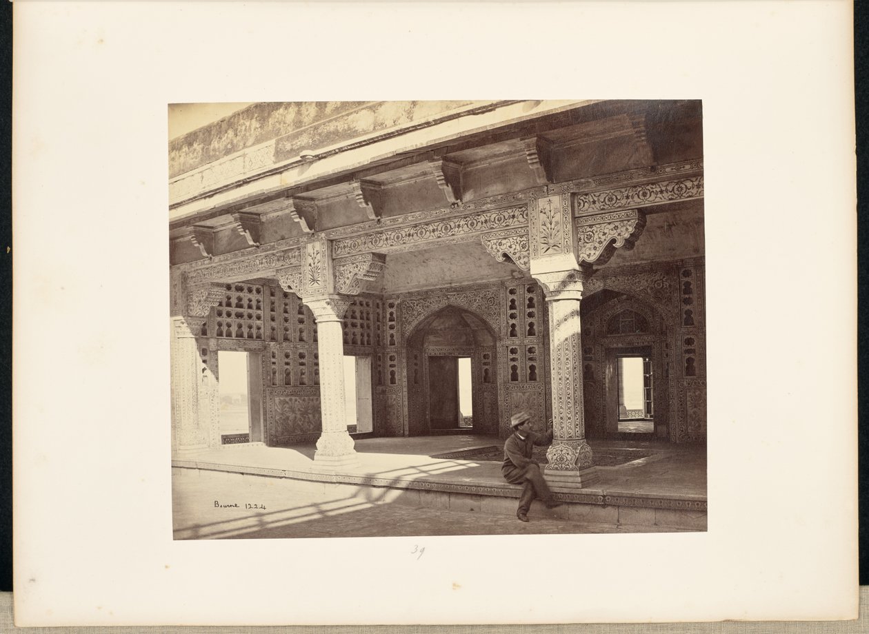 Agra; il forte, l