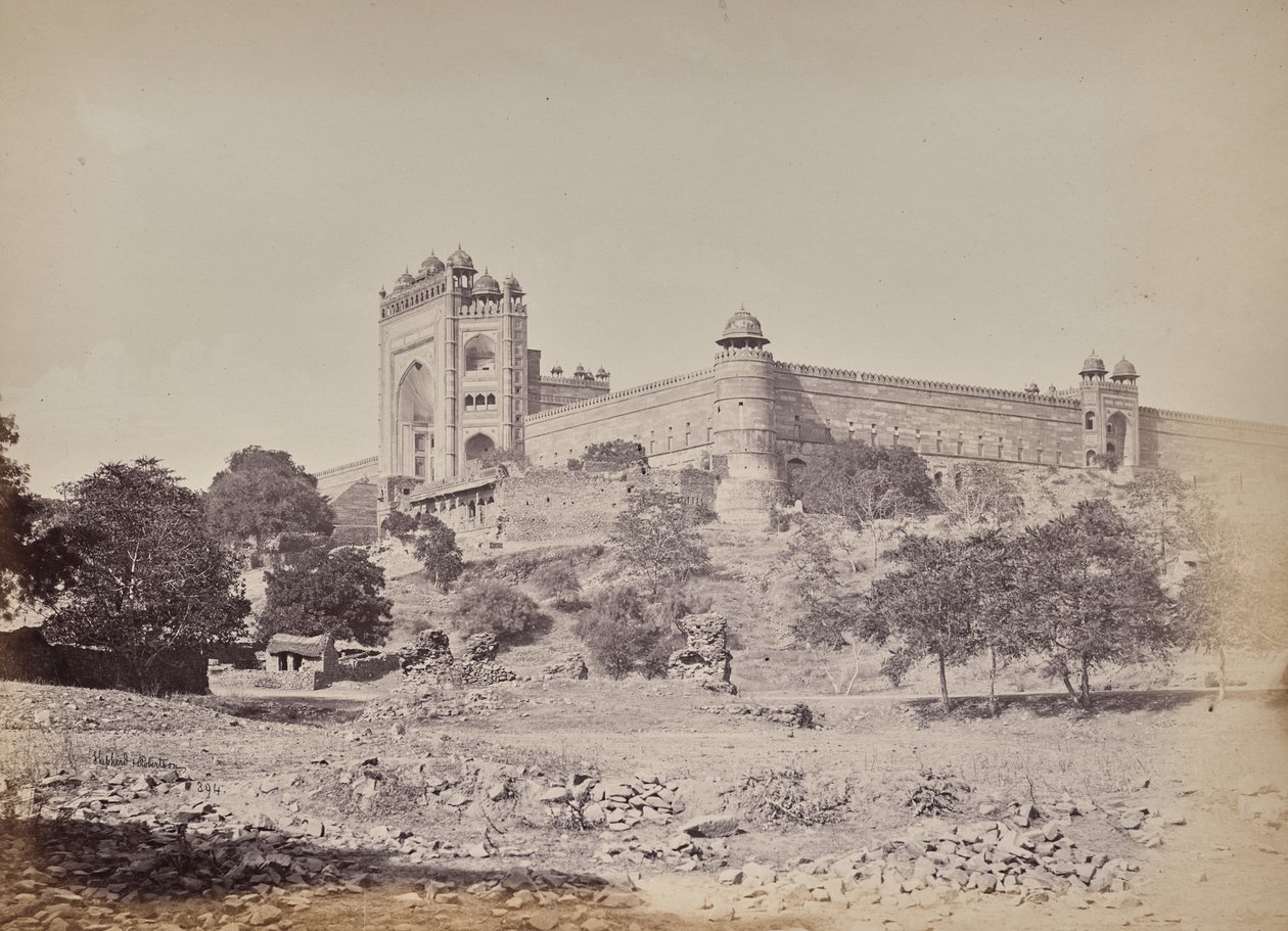 Forte di Fatehpur Sikri presso Agra. La residenza dell