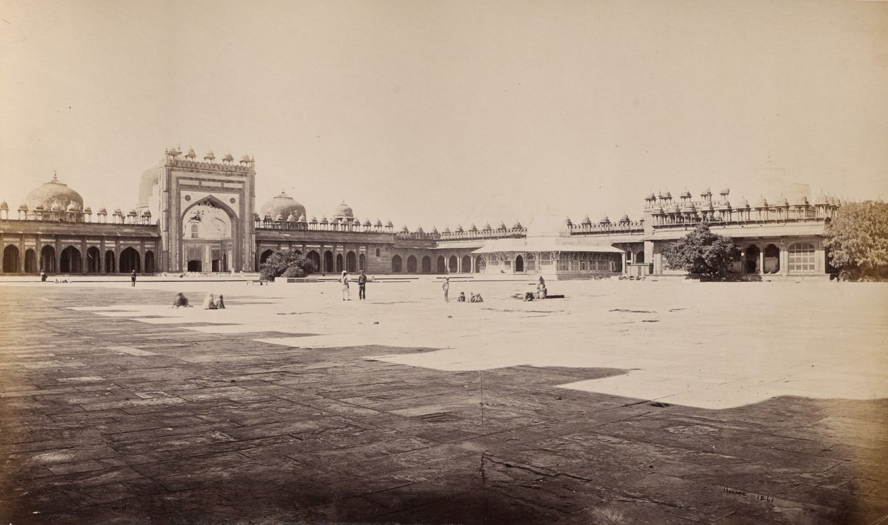 Futtehpore Sikri (1) da Samuel Bourne
