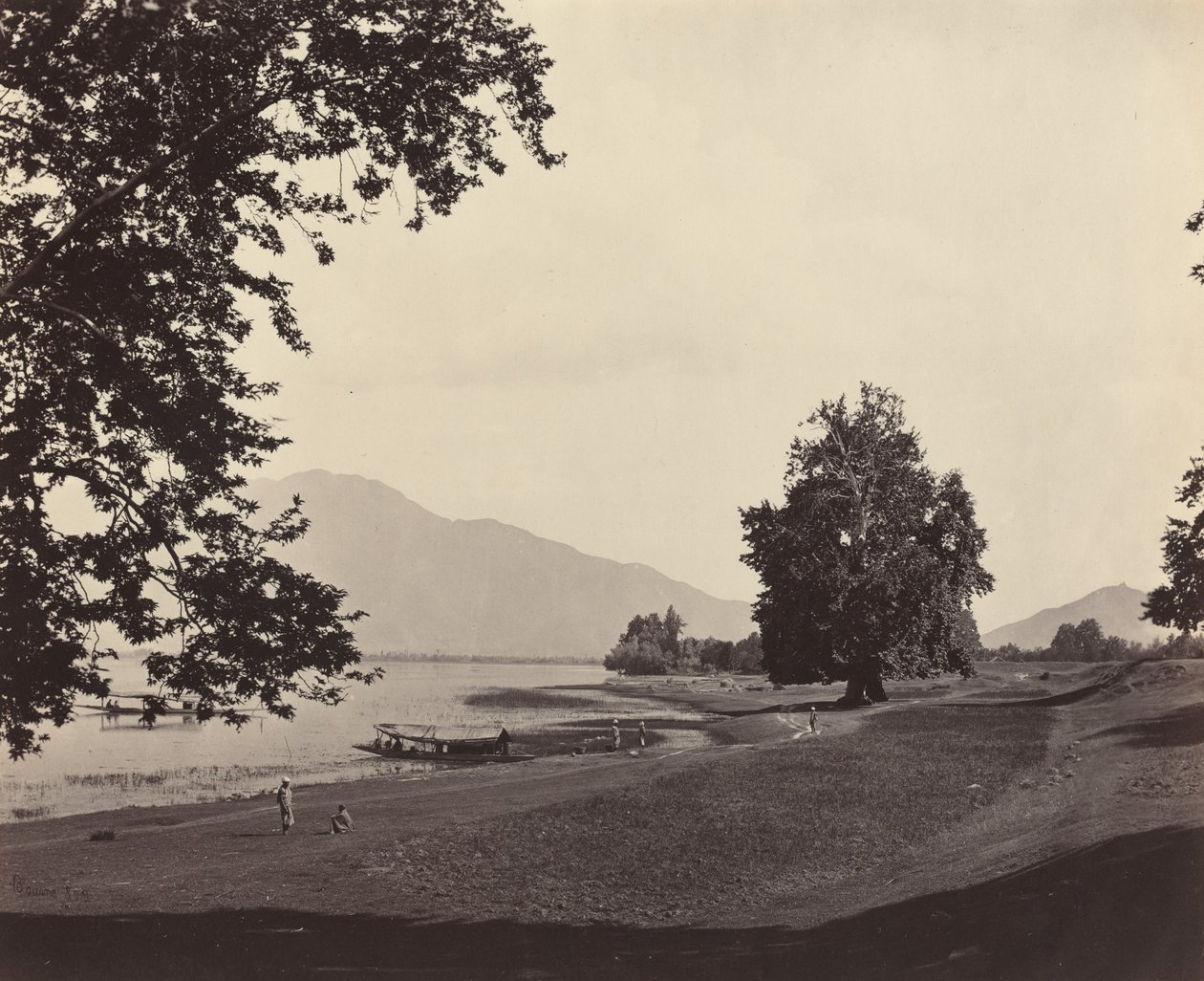 Scena del Kashmir, c. 1865 da Samuel Bourne