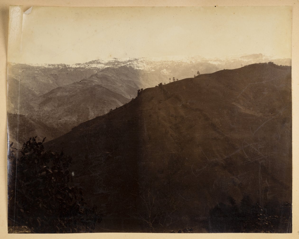 Paesaggio montano a Darjeeling, da 