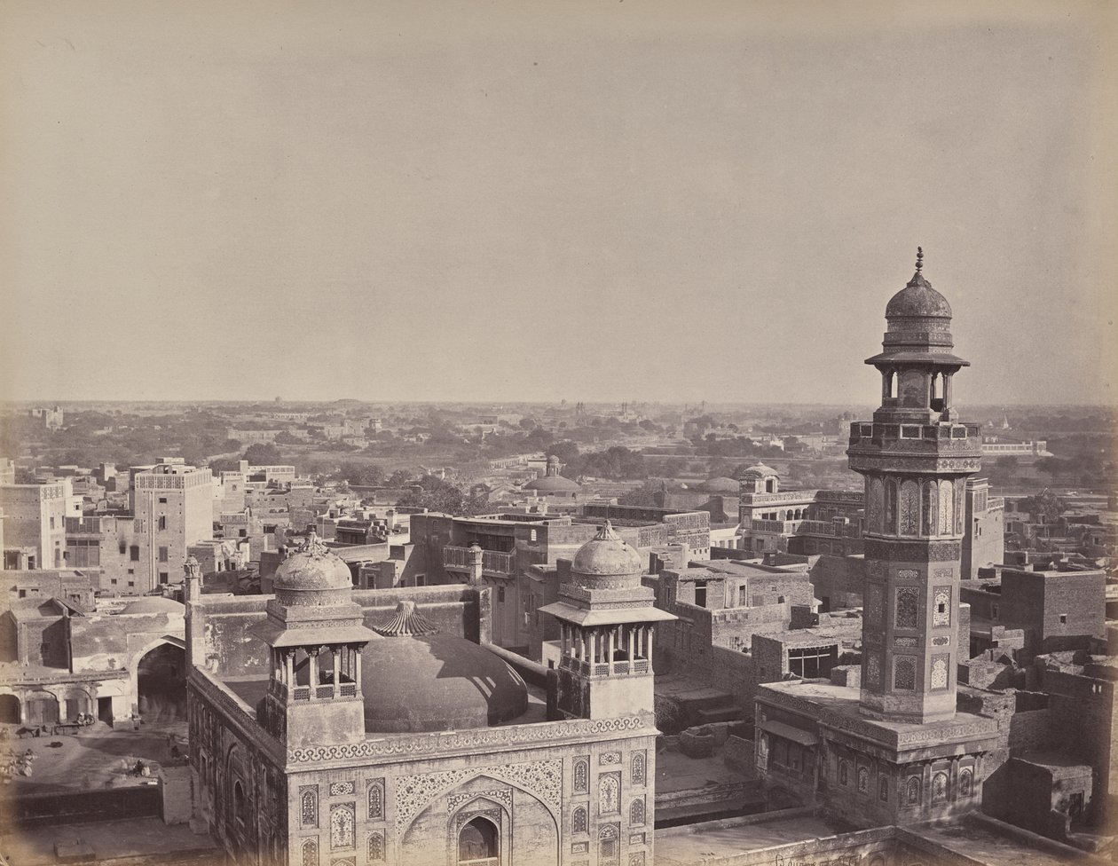 La città di Lahore. Un