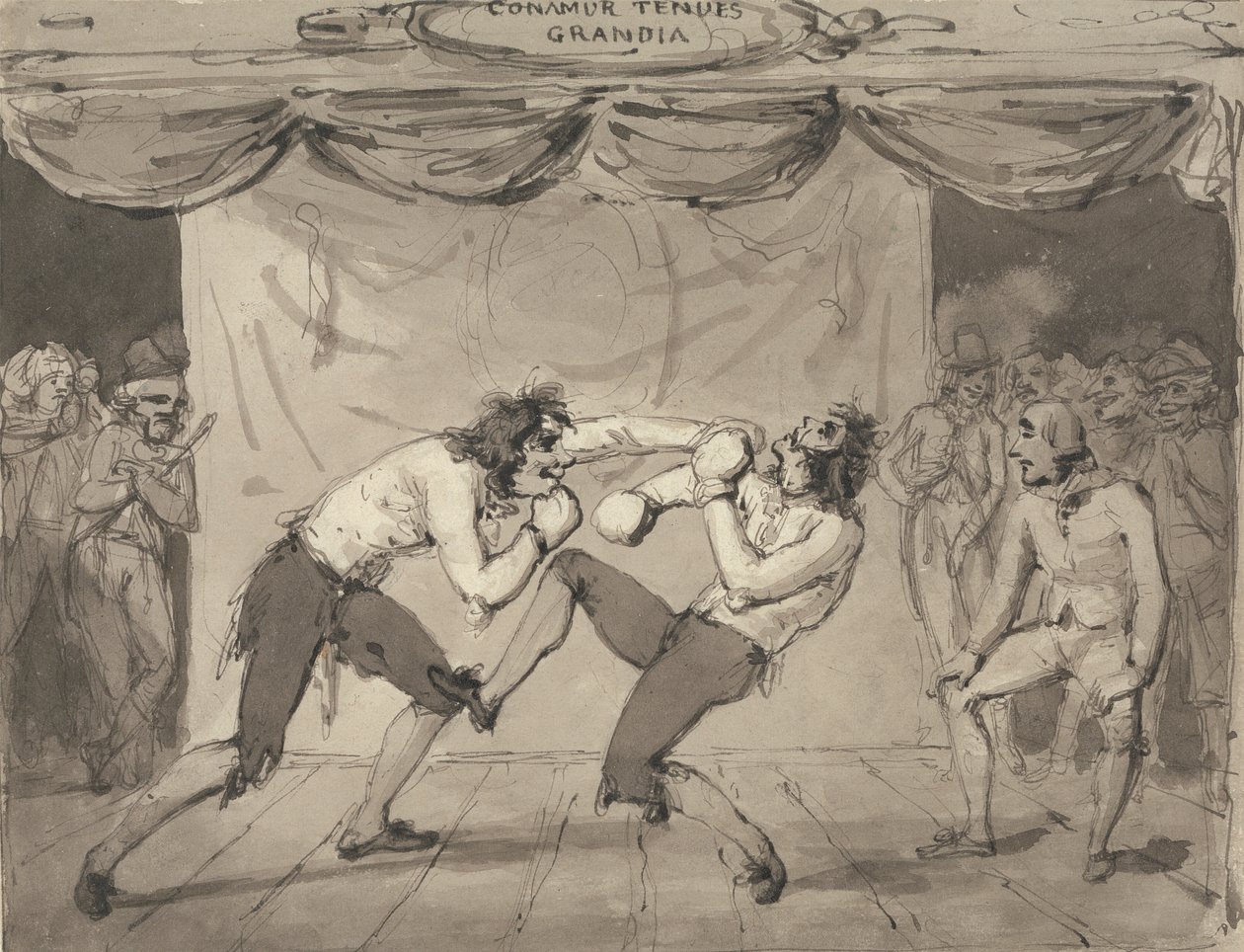 Divertimento educato delle bestie brute al Lyceum da Samuel Collings