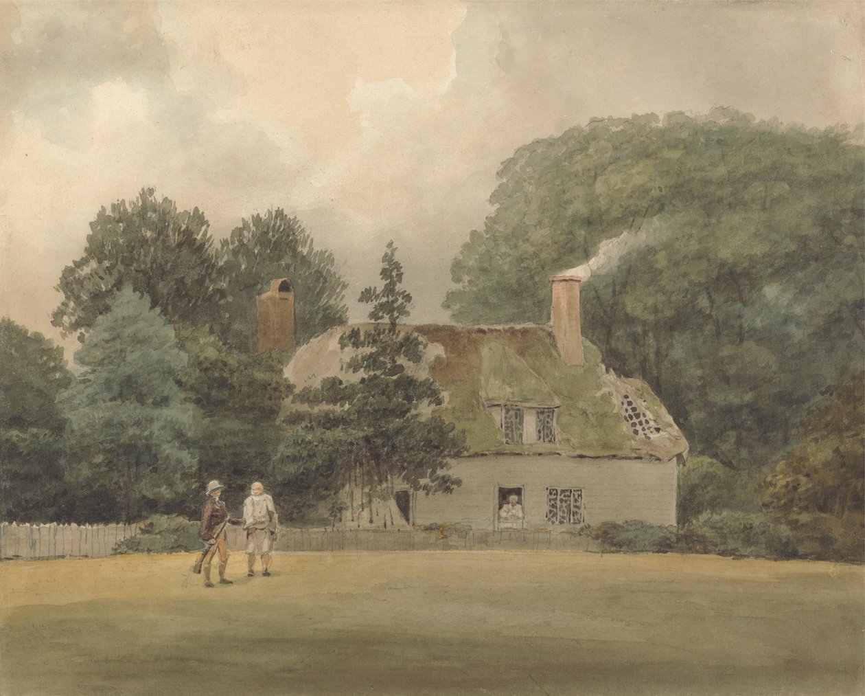 Cottage nei terreni di Ayot St. Lawrence Hertfordshire da Samuel Davis