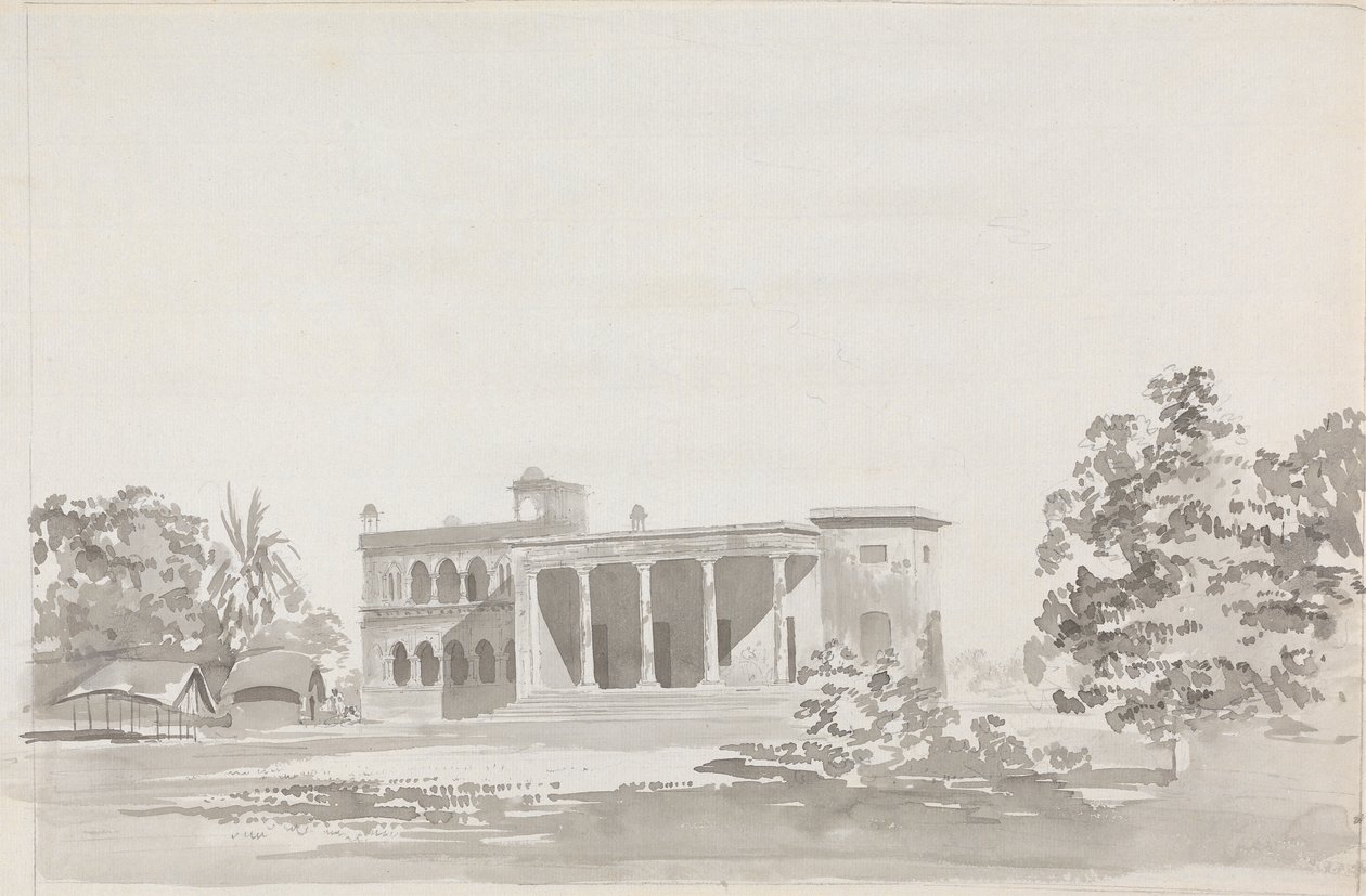 Grande Edificio con Colonnato da Samuel Davis
