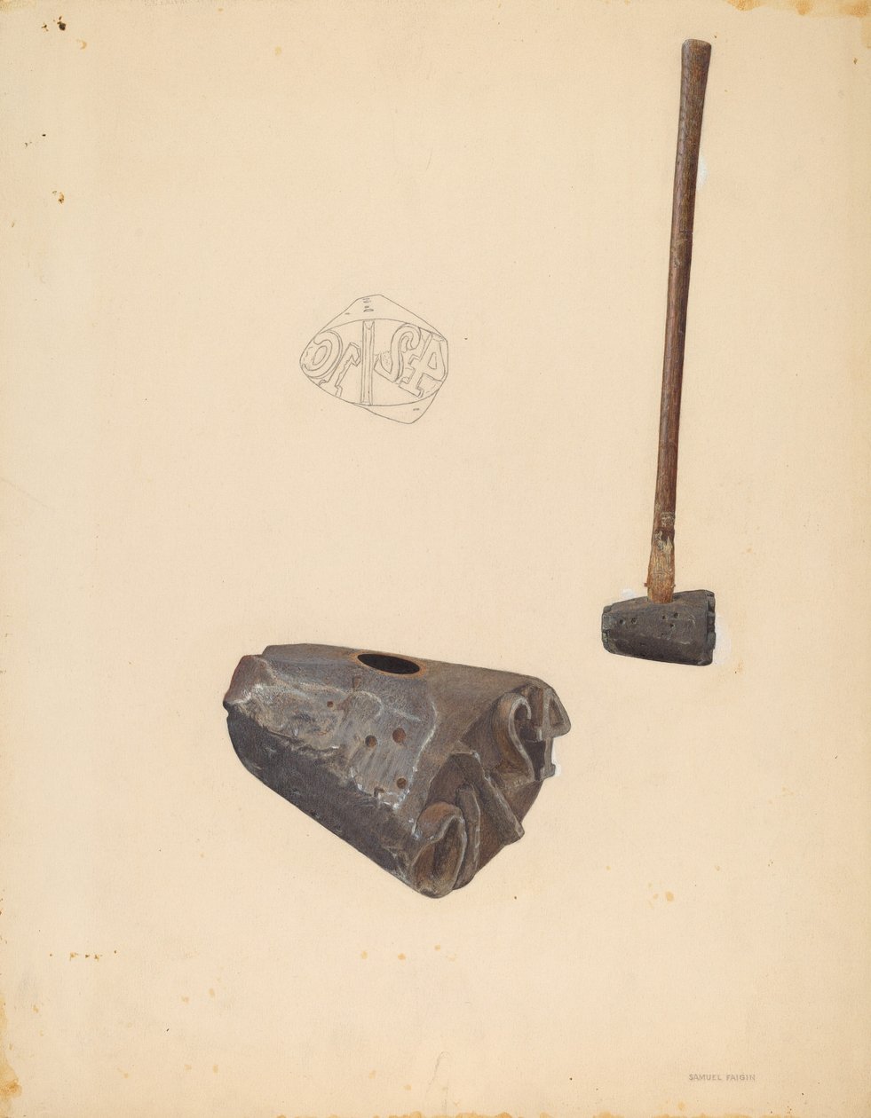 Marcatore di tronchi da Samuel Faigin
