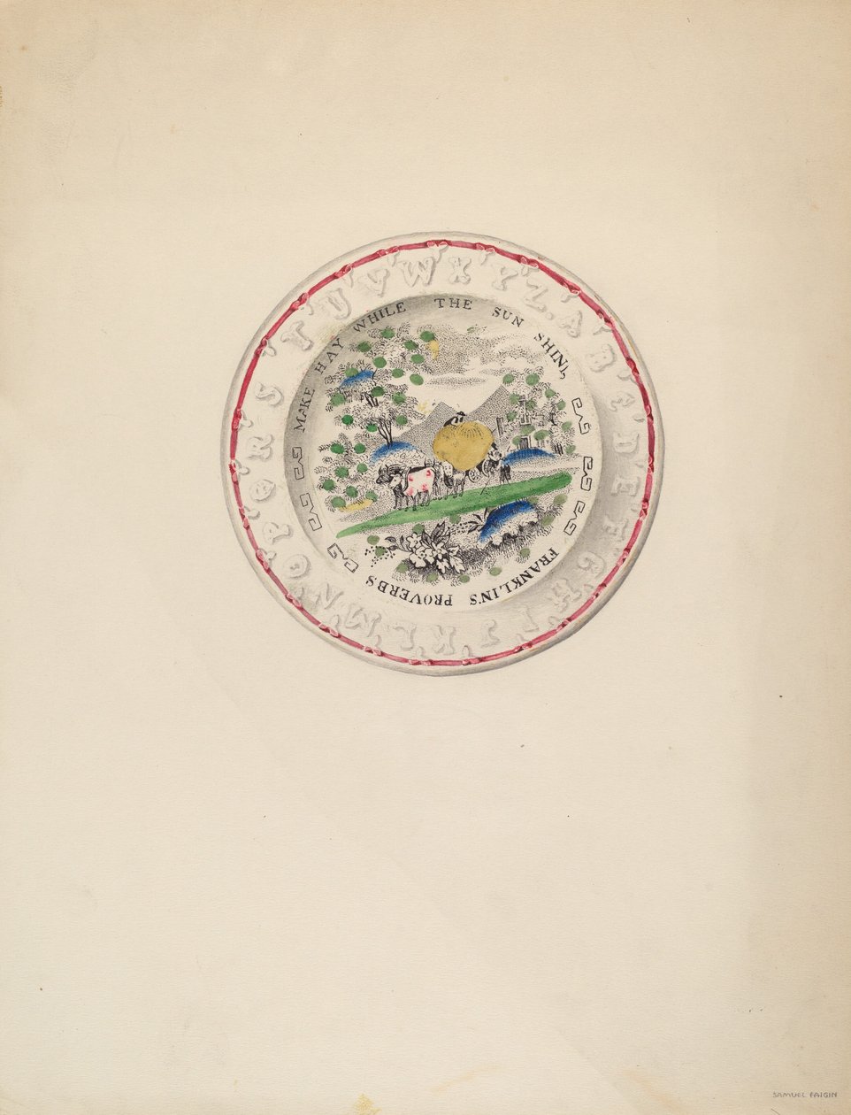 Piatto da Samuel Faigin