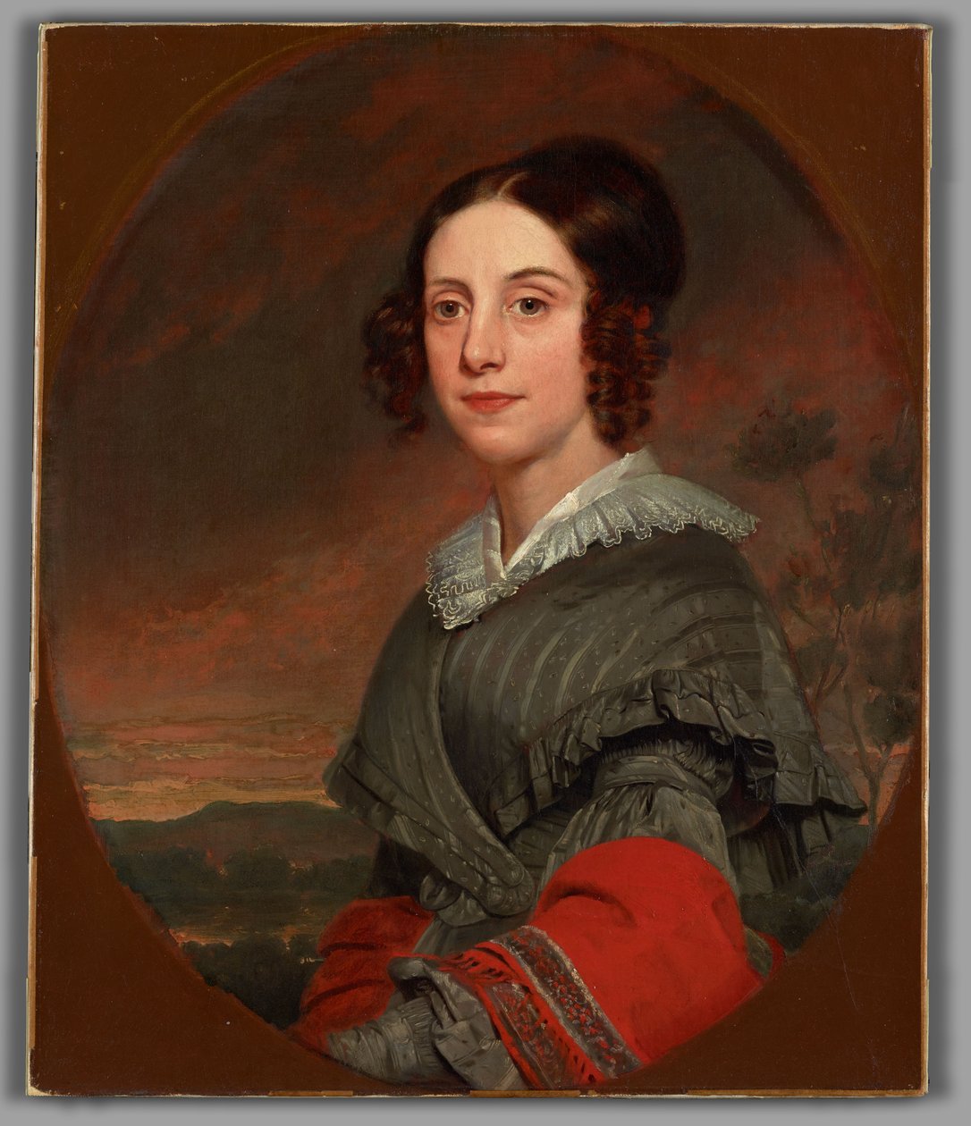Cornelia Ann Hillhouse, nata Cornelia Ann Lawrence, 1802-1874 da Samuel Finley Breese Morse