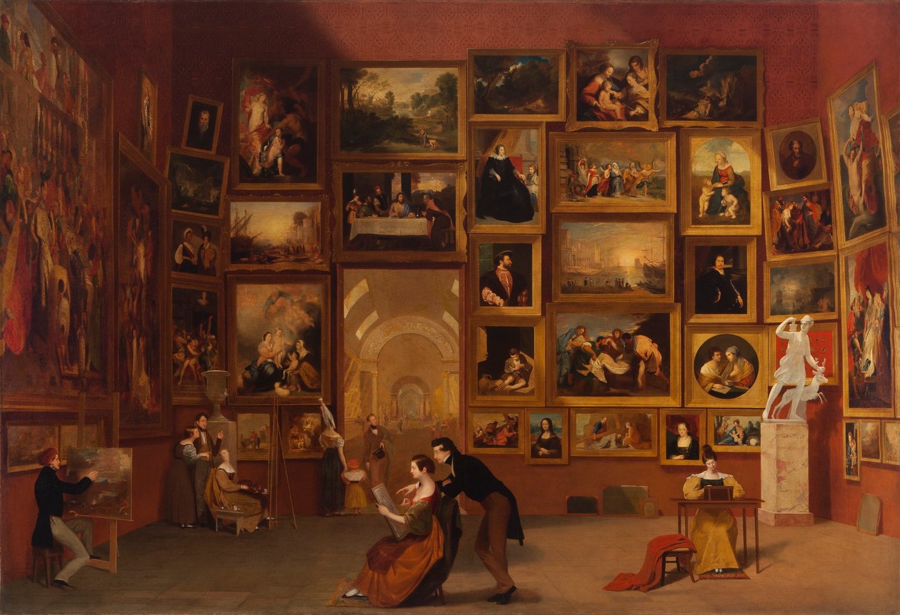 Galleria del Louvre da Samuel Finley Breese Morse