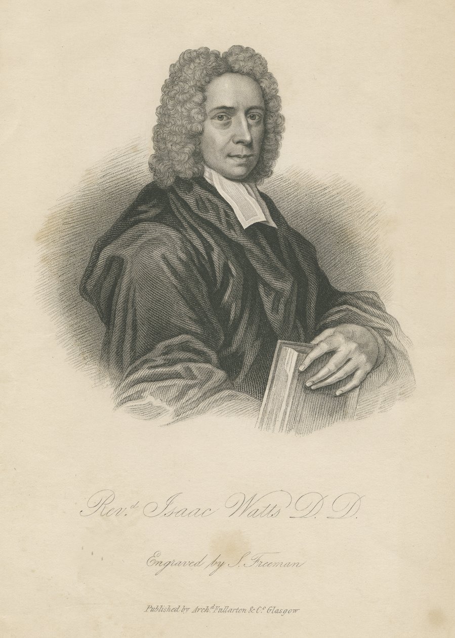 Rev Isaac Watts da Samuel Freeman