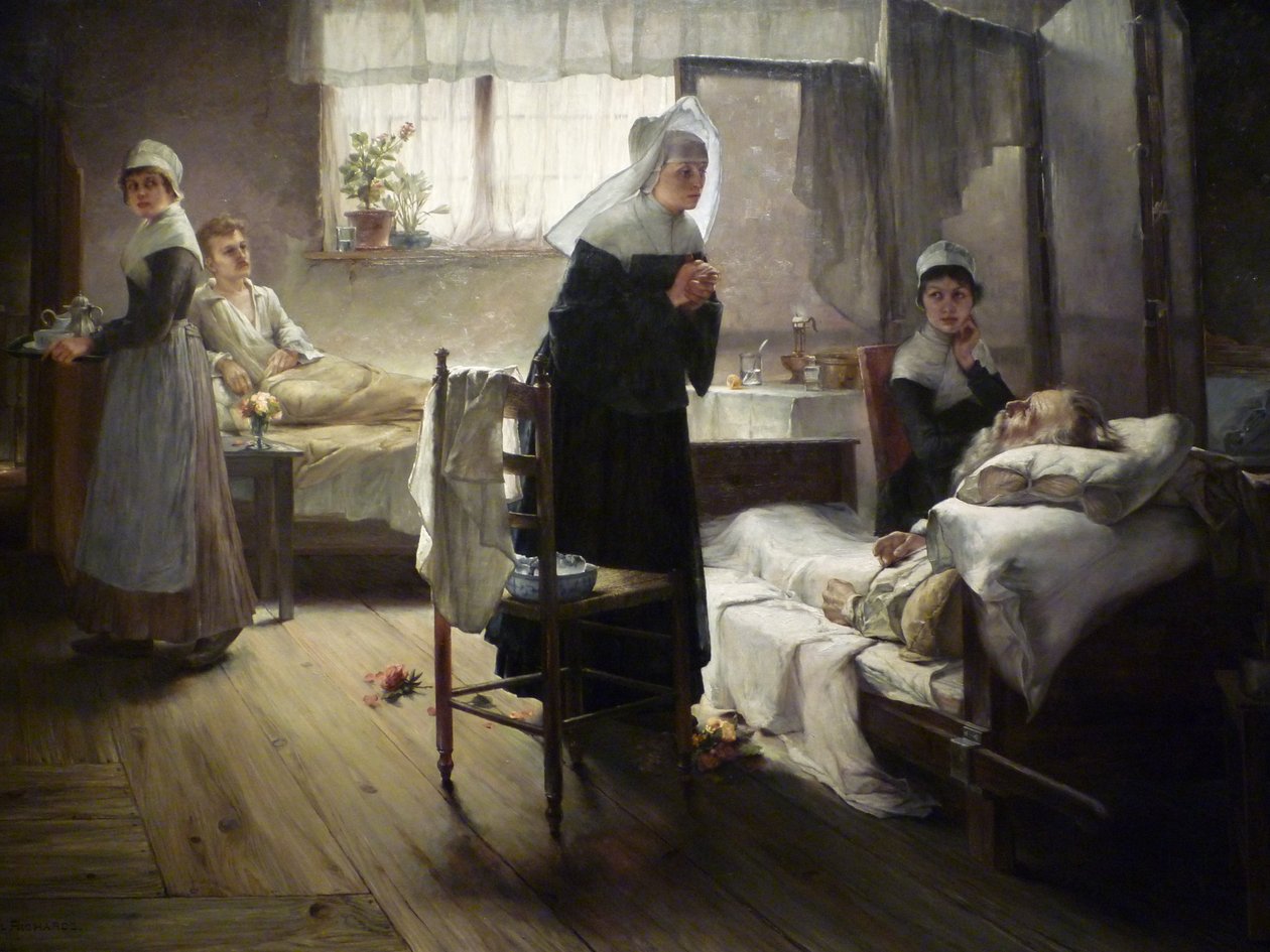Evangeline scopre il suo fidanzato in ospedale da Samuel G. Richards