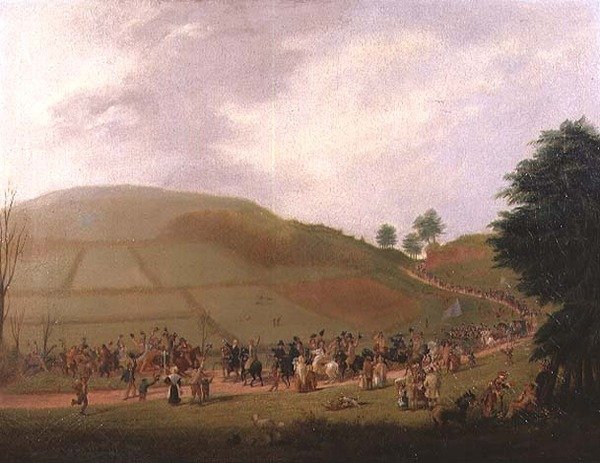 La processione elettorale di Sir William Miles (1797-1878) da Samuel Griffiths Tovey