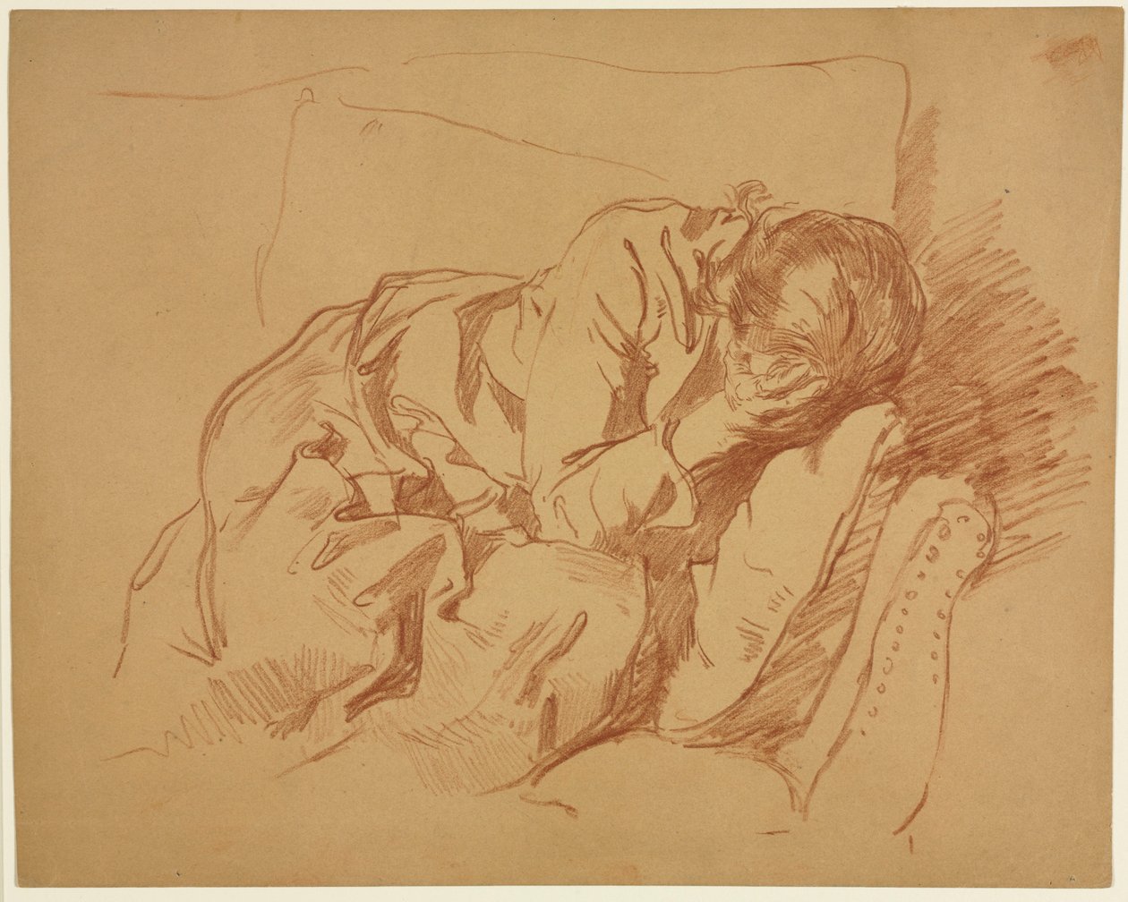 Donna che piange (Sarah H. Crone) da Samuel H. Crone