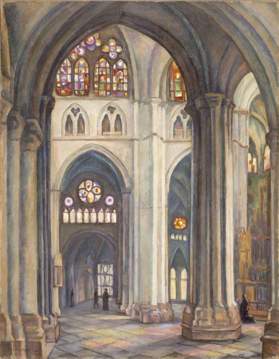 Cattedrale di Toledo, 1916 da Samuel Halpert