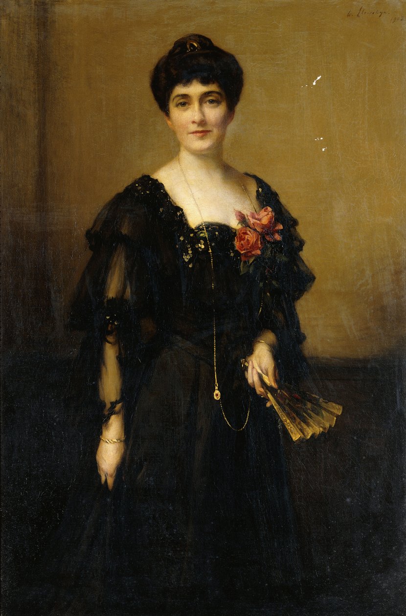 Ritratto di Mrs Frederick Ashton Johnson da Samuel Henry William Llewelyn