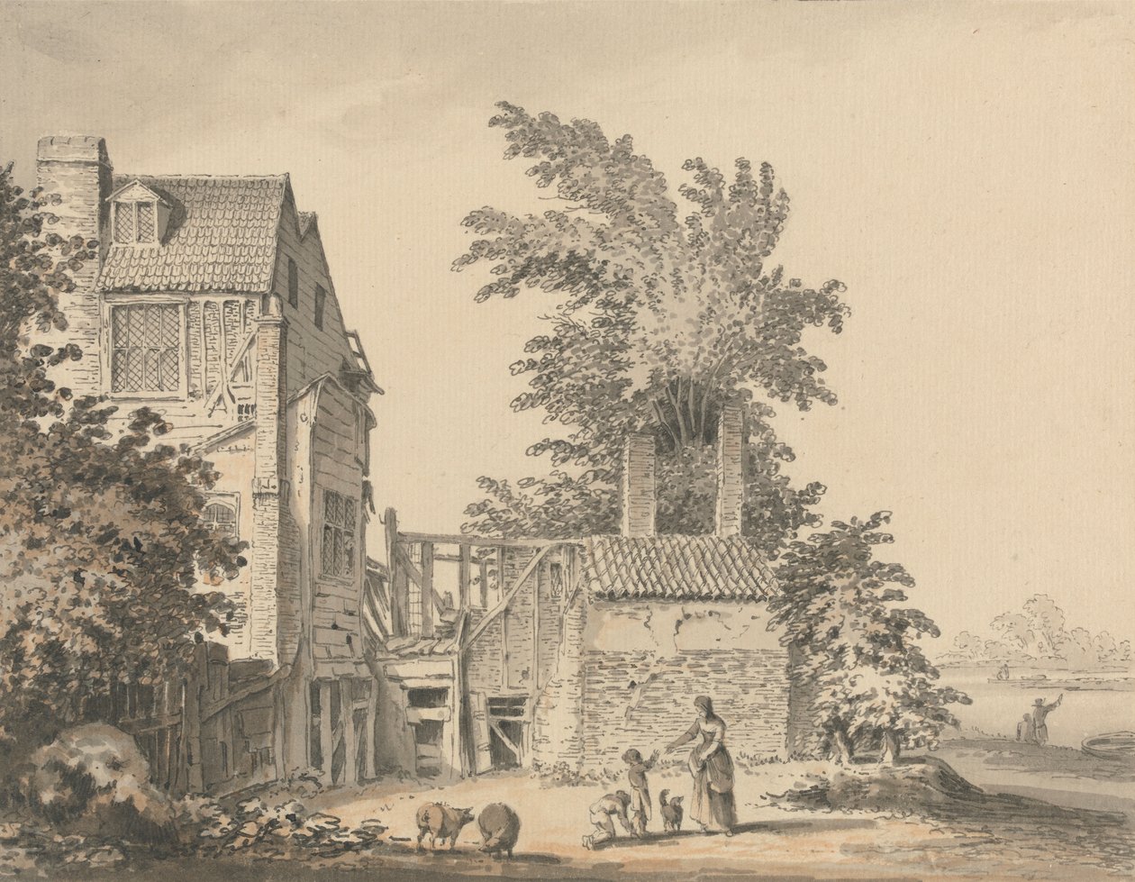 A Mortlake da Samuel Hieronymus Grimm