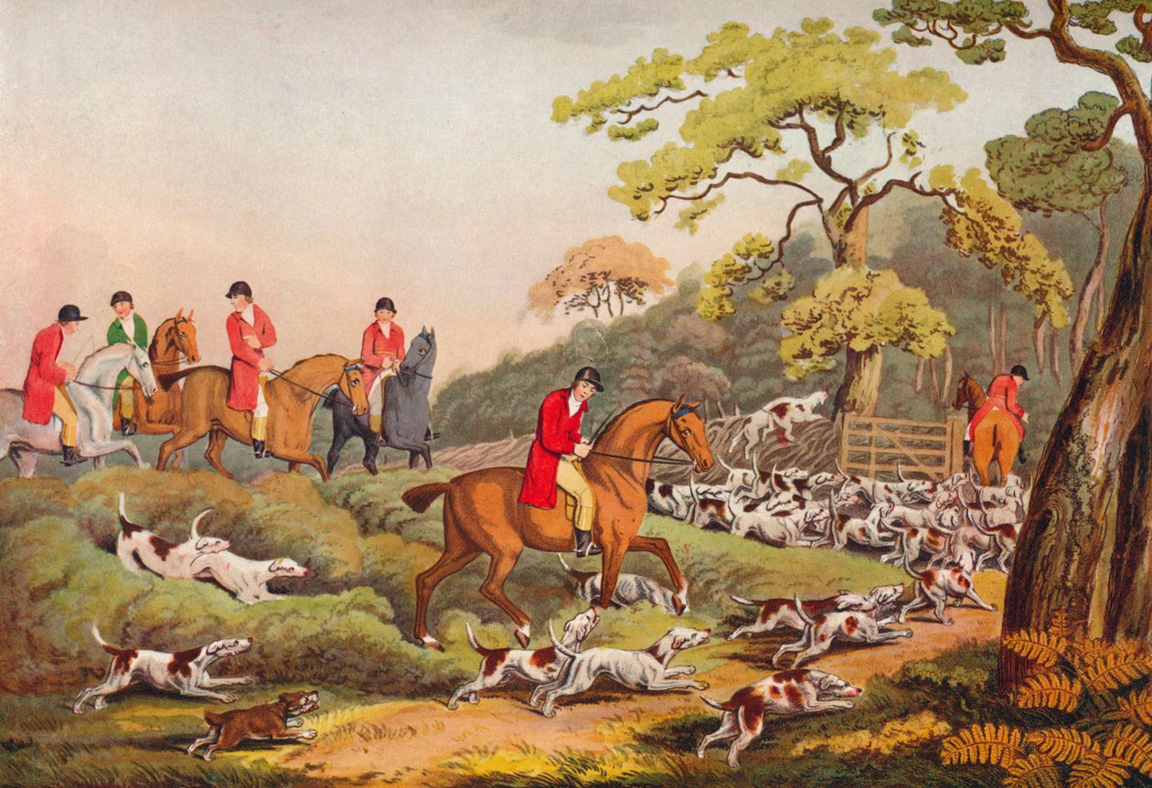 Andare a coprire, c1810, 1922 da Samuel Howitt