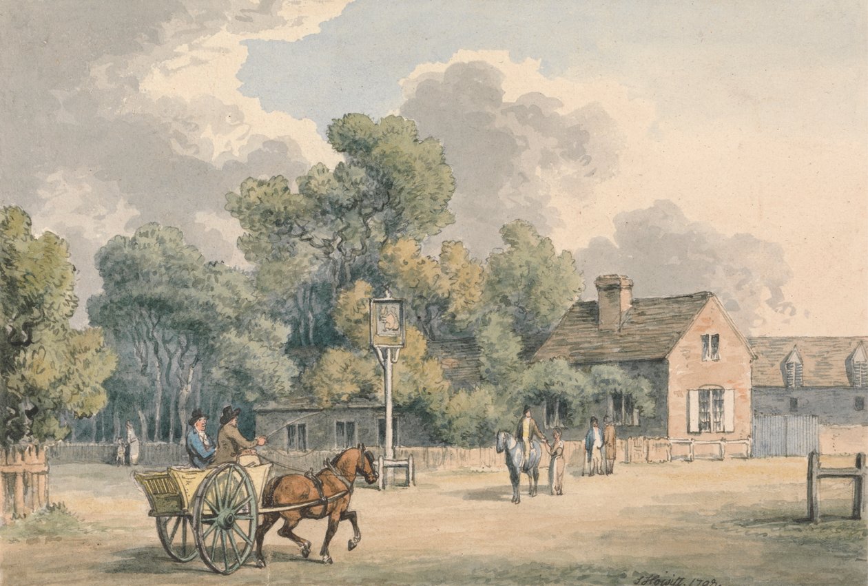 La locanda del villaggio da Samuel Howitt