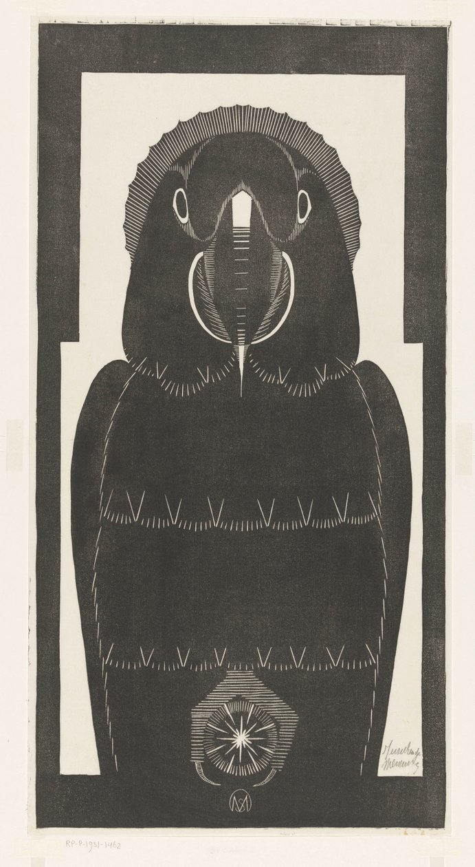 Ara da Samuel Jessurun de Mesquita (signed by artist)