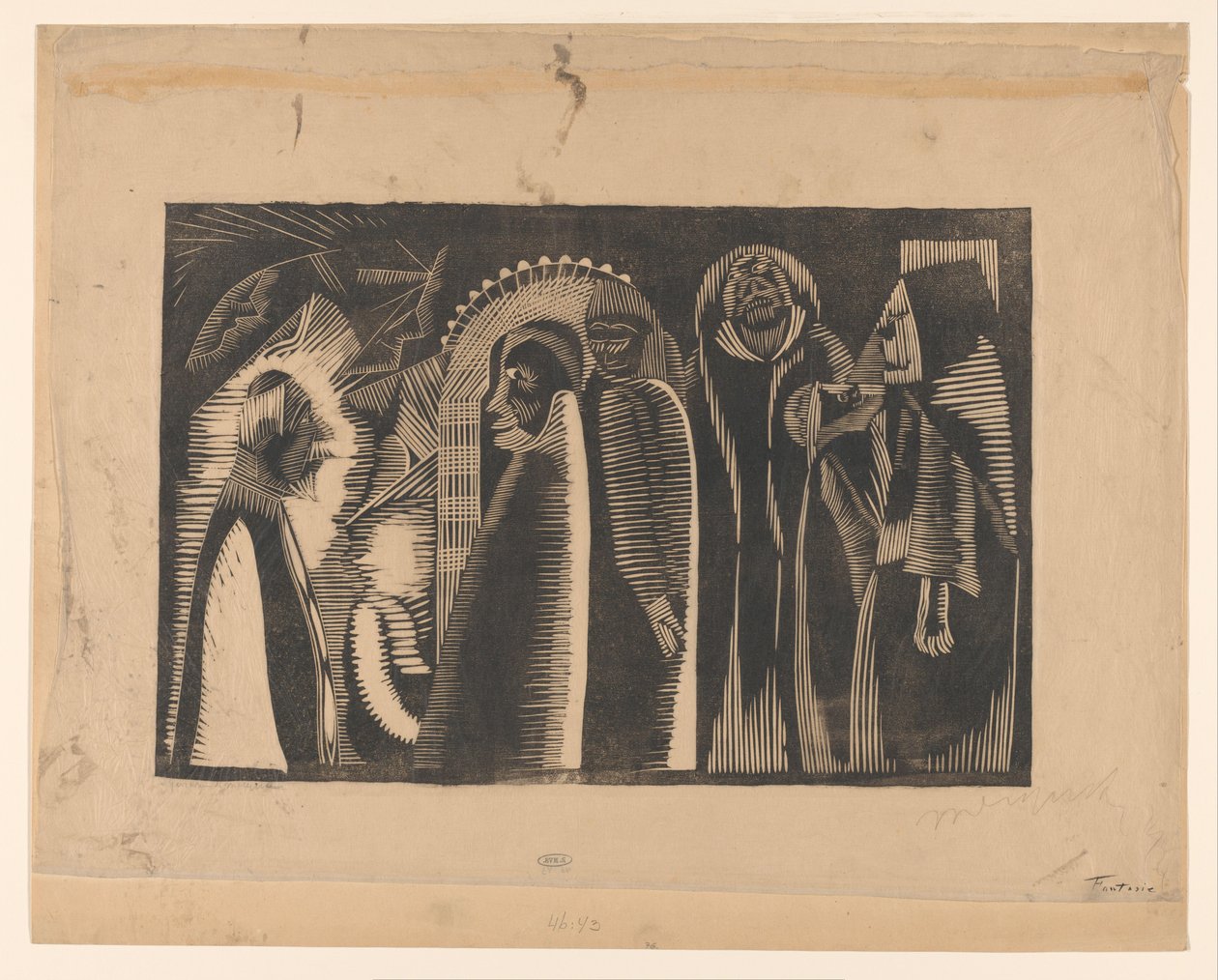 Fantasia da Samuel Jessurun de Mesquita (signed by artist)
