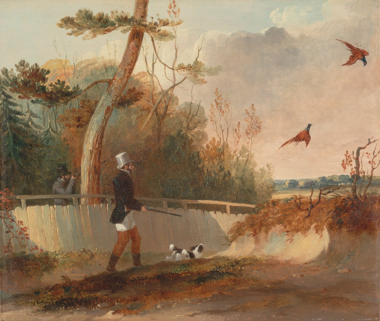 Caccia al fagiano da Samuel John Egbert Jones