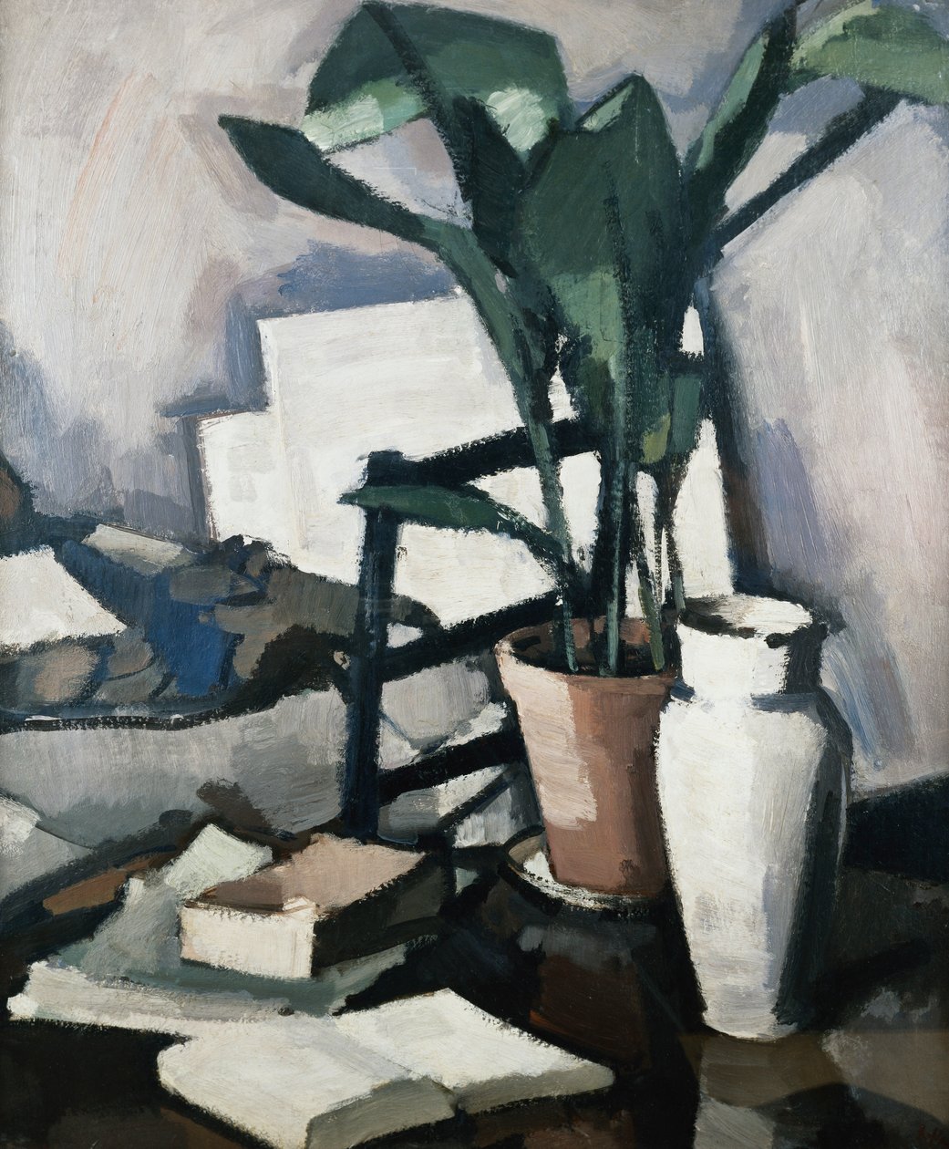 Aspidistra, c. 1924 da Samuel John Peploe