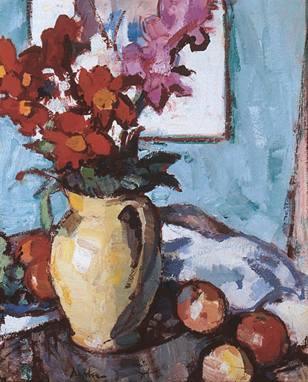 Dalie e gladioli da Samuel John Peploe