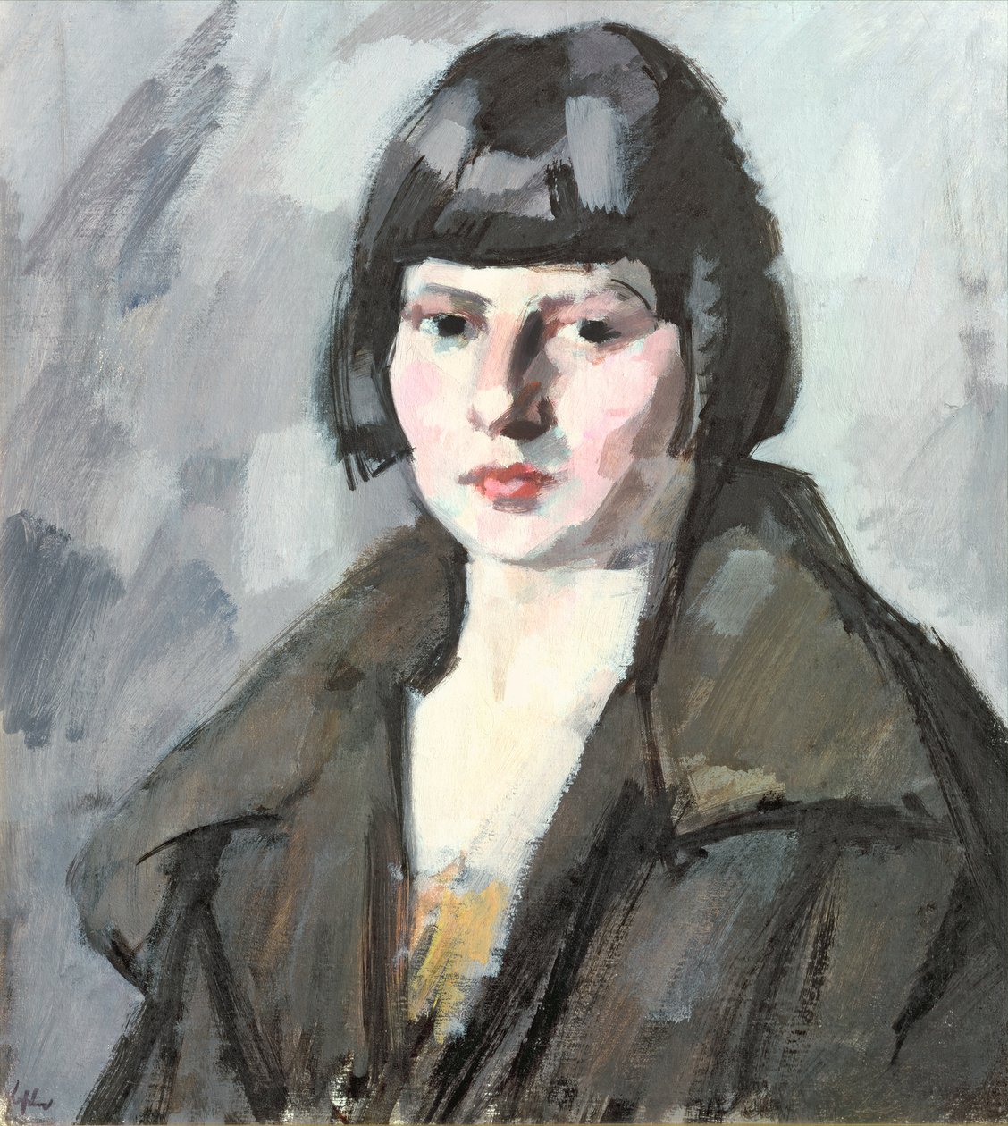 Testa di una giovane ragazza, c.1920 da Samuel John Peploe