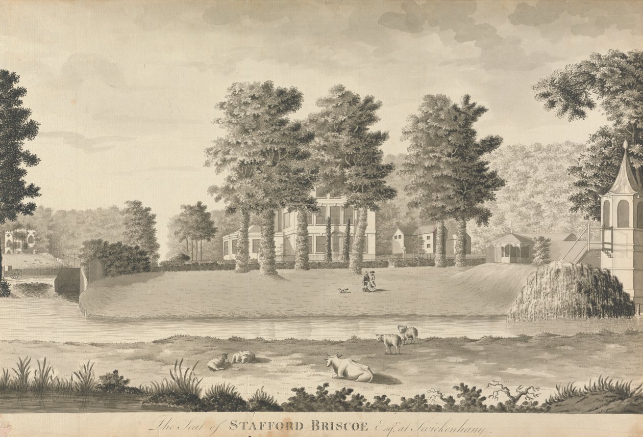La residenza di Stafford Briscoe da Samuel Lewis