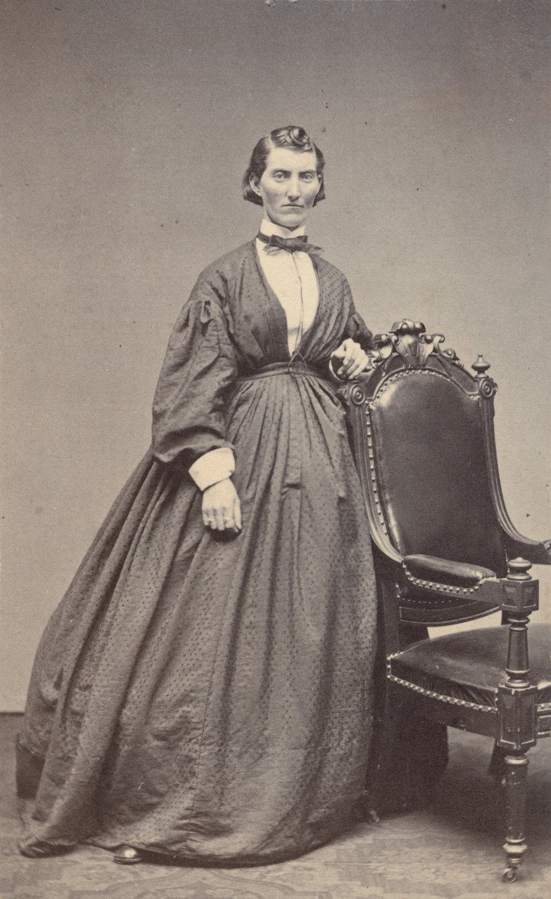 Frances Clayton, c. 1865 (foto) da Samuel Masury