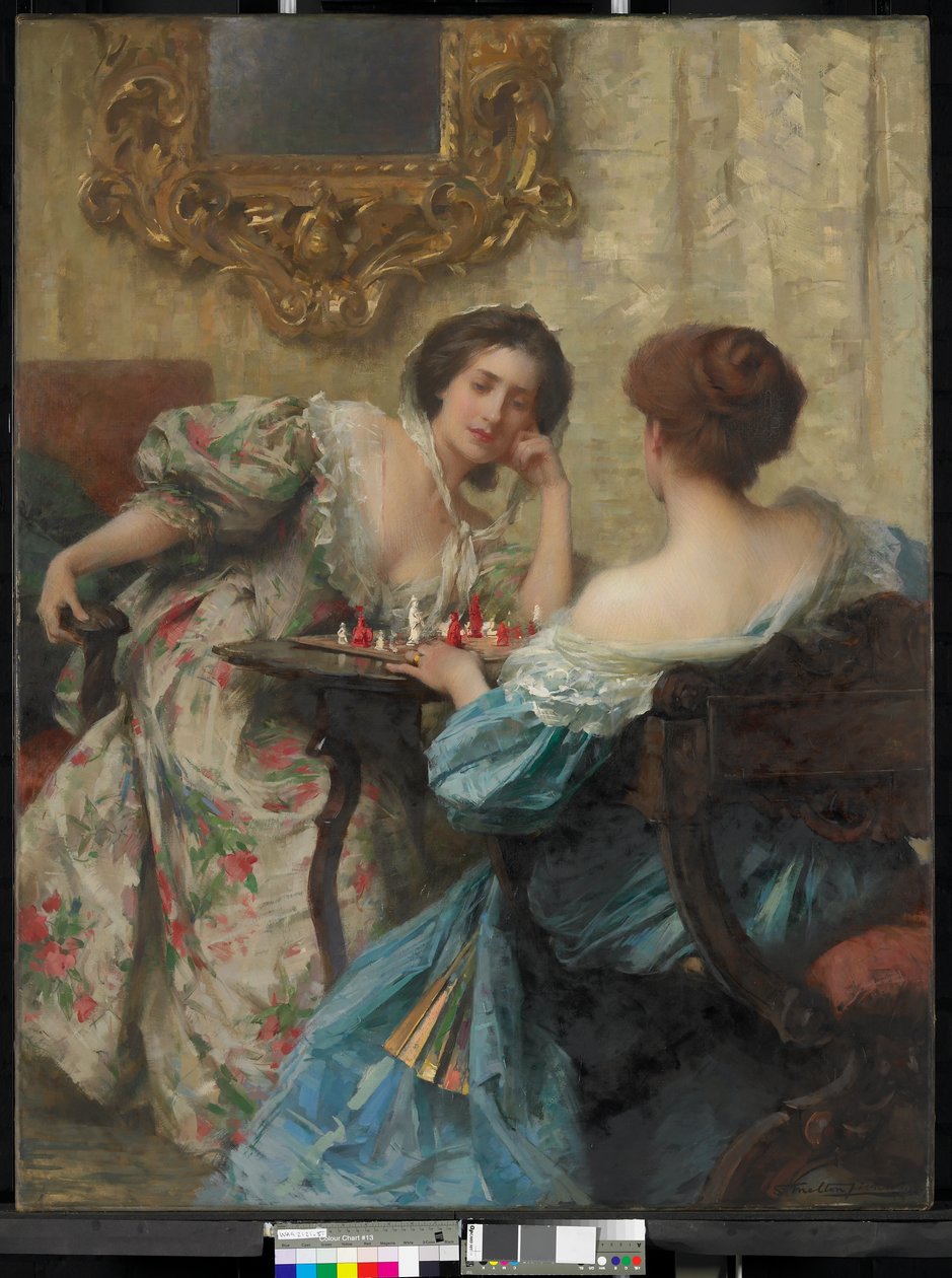 I giocatori di scacchi da Samuel Melton Fisher