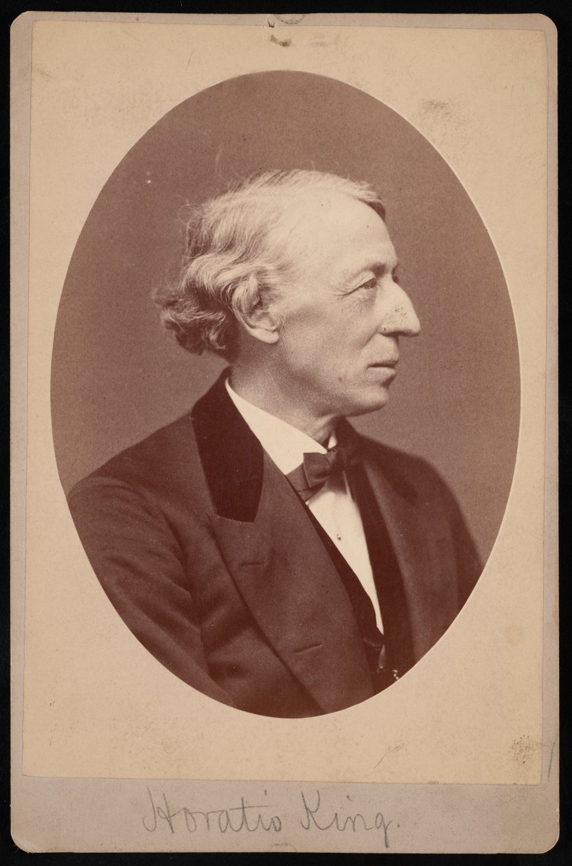 Ritratto di Horatio King 1811-1897, Tra il 1876 e il 1880 da Samuel Montague Fassett