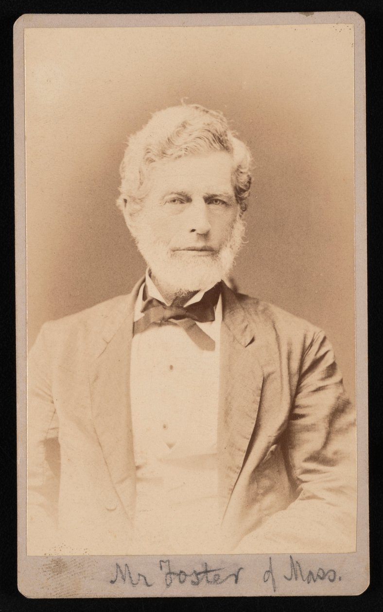 Ritratto del Sig. Foster del Massachusetts, tra 1876 e 1880 da Samuel Montague Fassett