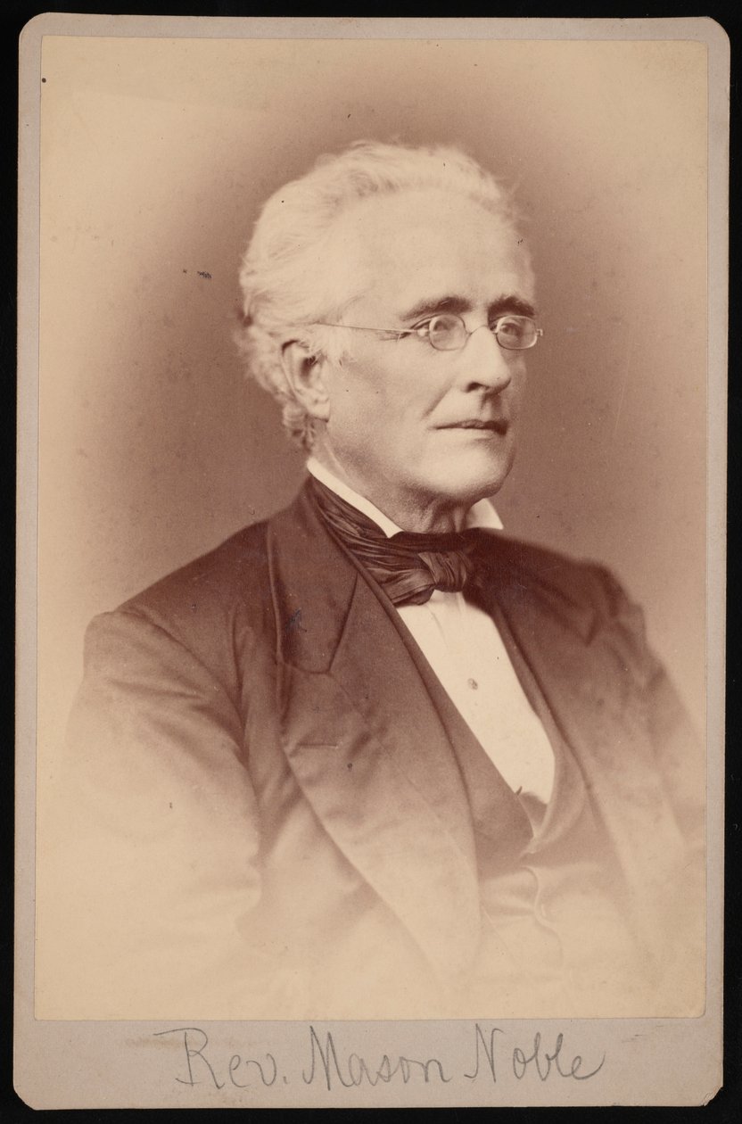 Ritratto del Rev. Mason Noble da Samuel Montague Fassett