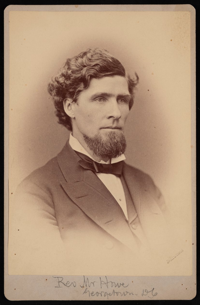 Ritratto del Reverendo Howe, tra il 1876 e il 1880 da Samuel Montague Fassett