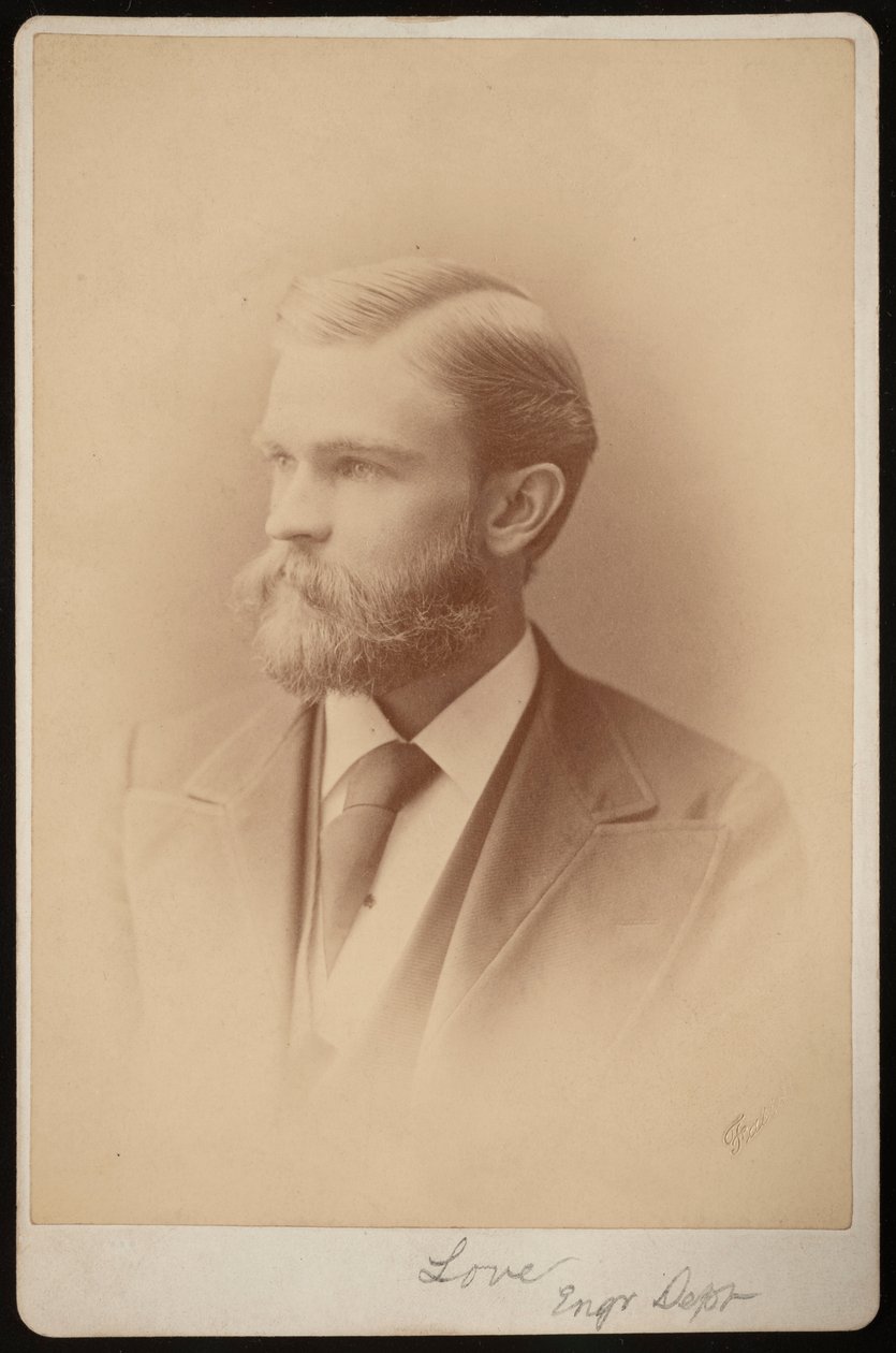 Ritratto di uomo non identificato da Samuel Montague Fassett