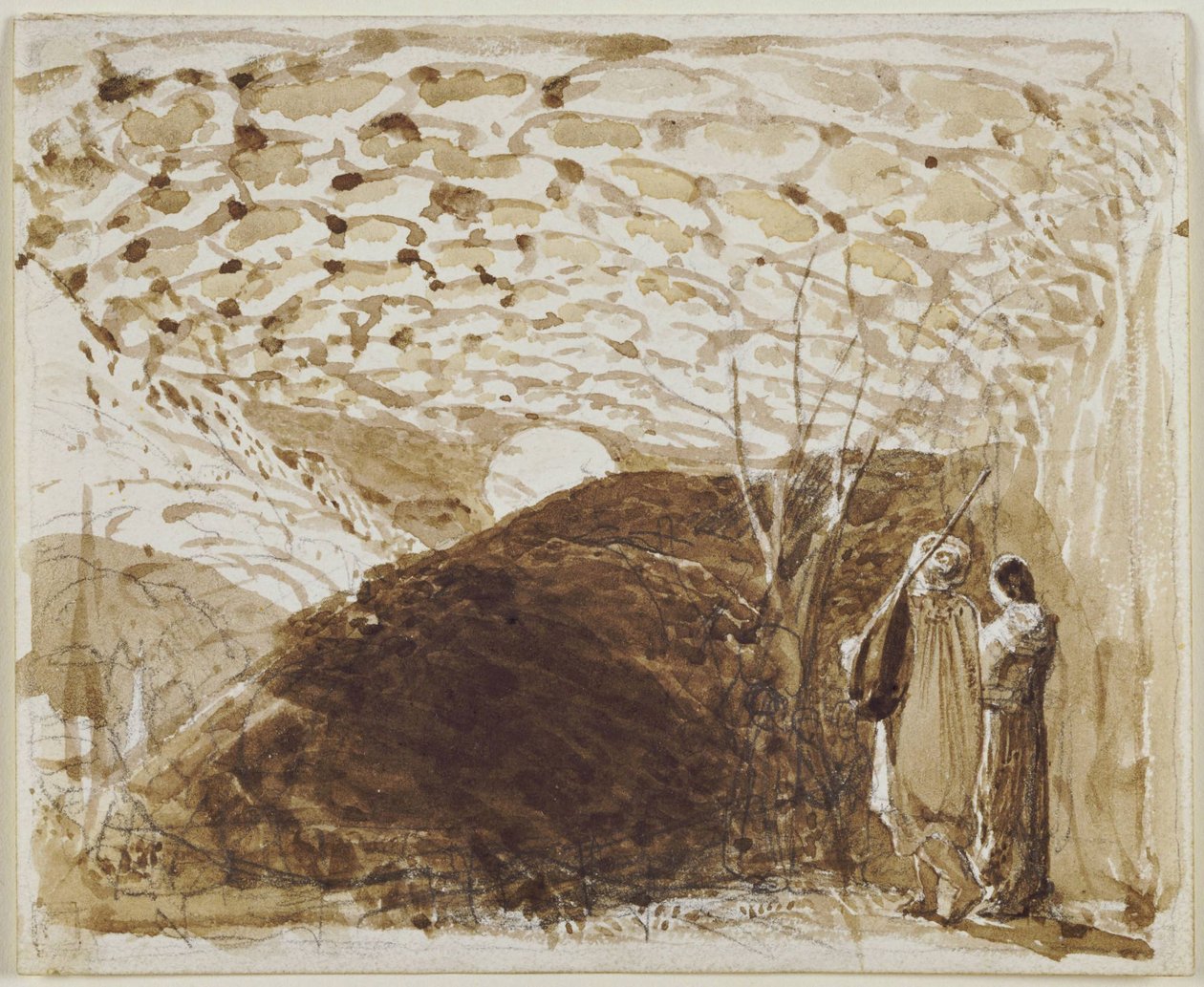 Paesaggio al chiaro di luna da Samuel Palmer