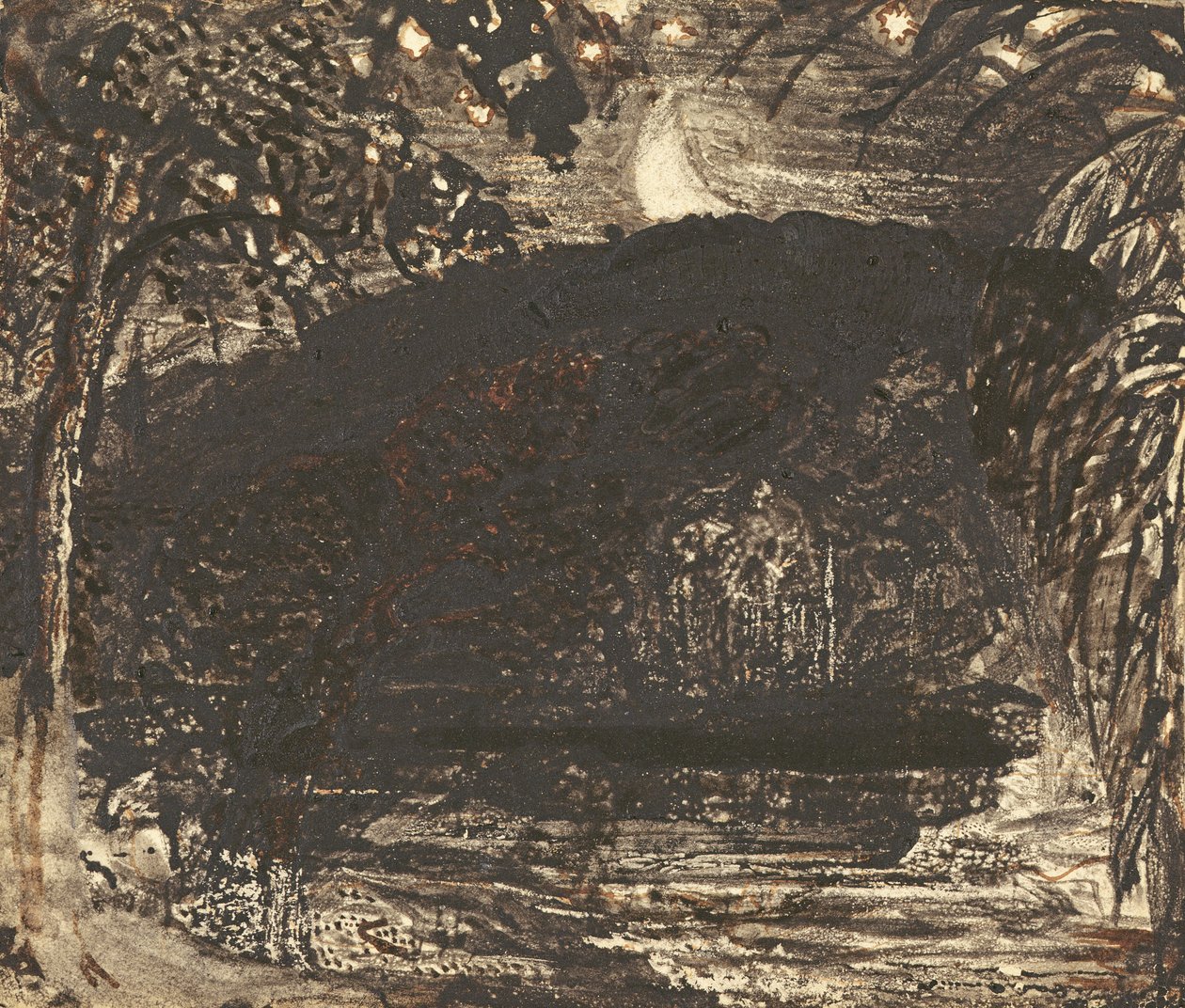 Alba lunare da Samuel Palmer