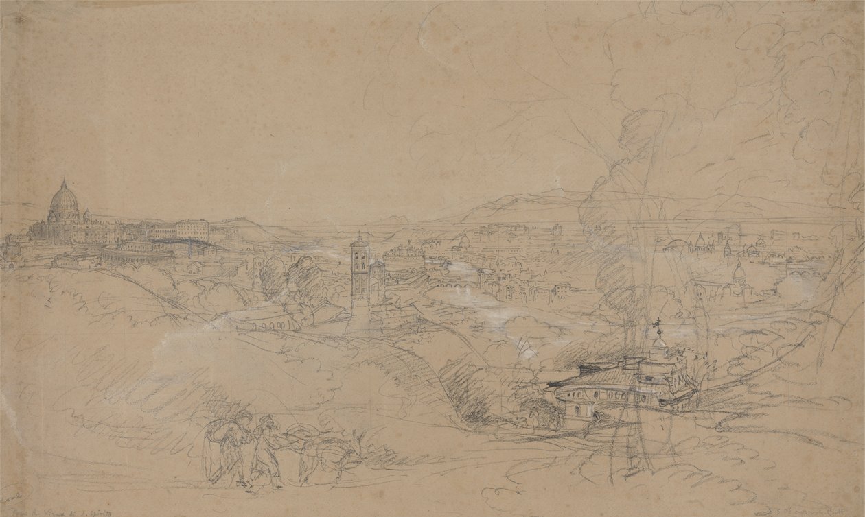 Roma da San Spirito da Samuel Palmer
