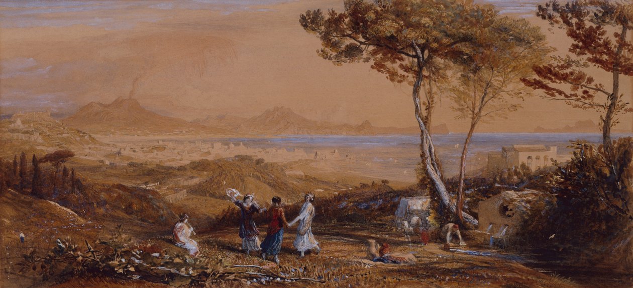 La Baia di Napoli da Samuel Palmer