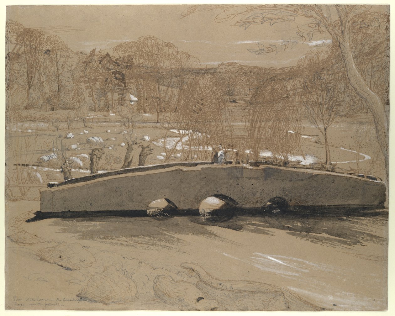 Il ponte a Shoreham da Samuel Palmer