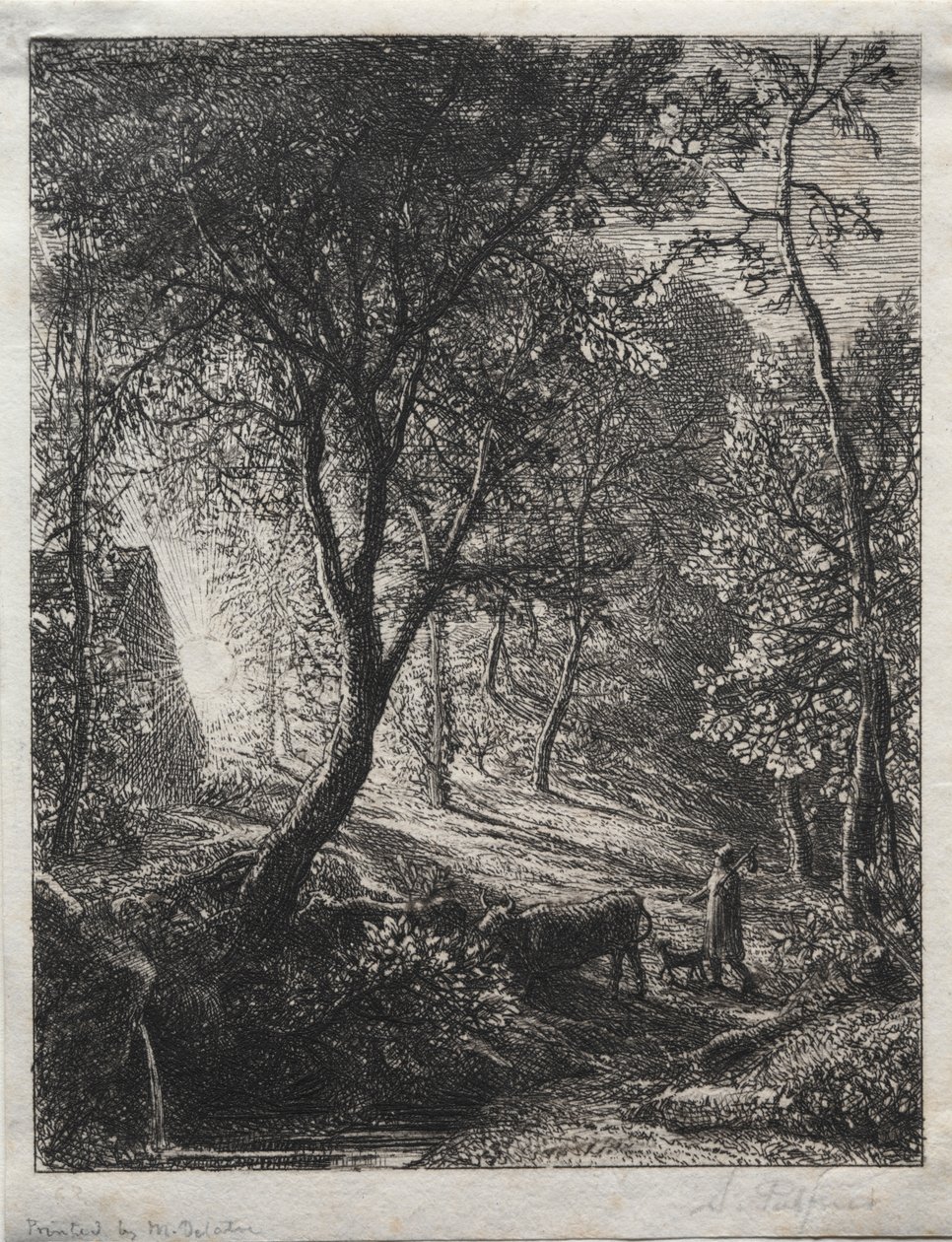 Il cottage del pastore da Samuel Palmer